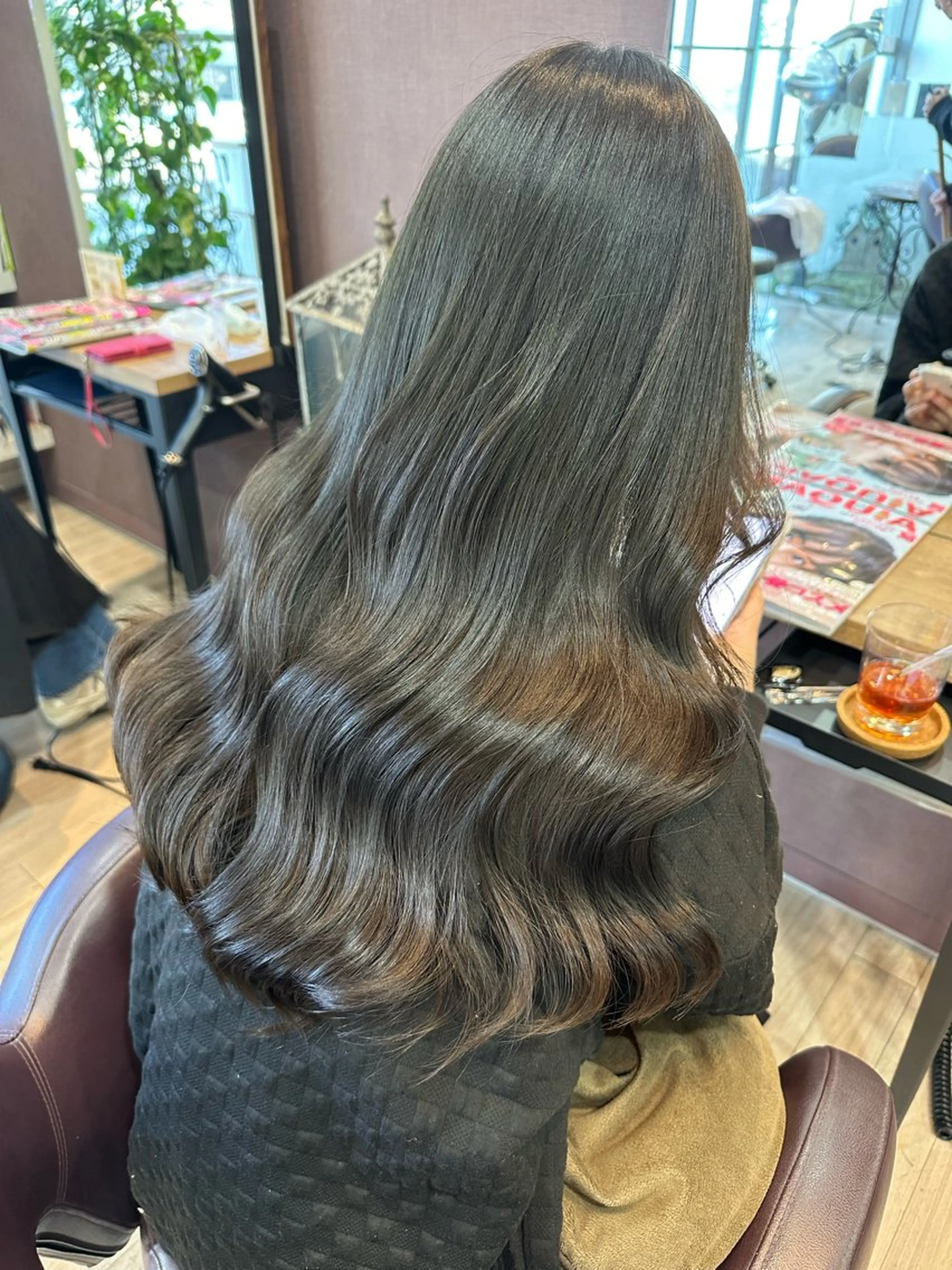 💫限定クーポン💫カット+カラー+4stepトリートメントの写真