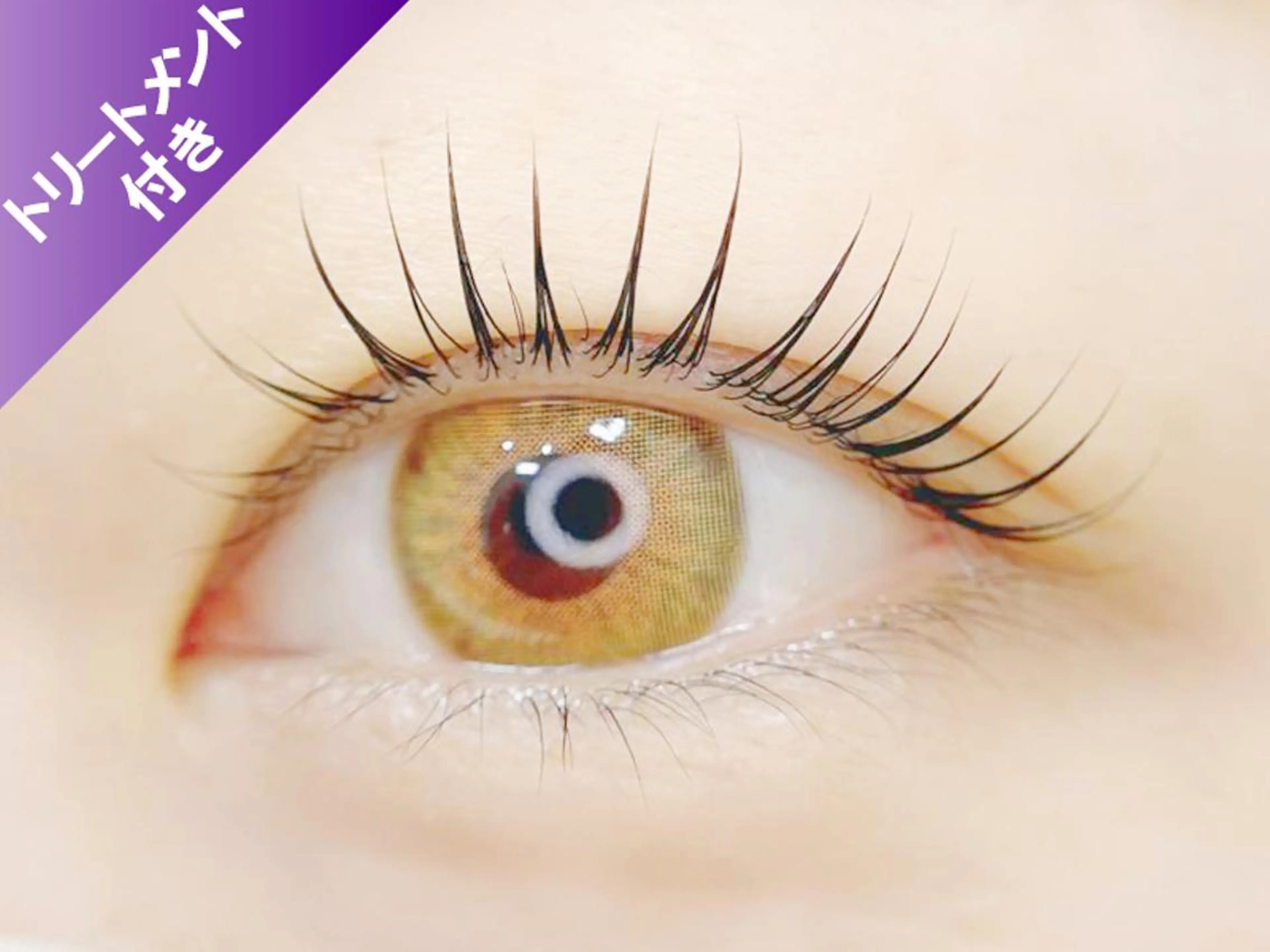 新規【ダメージを軽減♪】補修トリートメント付まつげパーマ¥6700→¥5200の写真