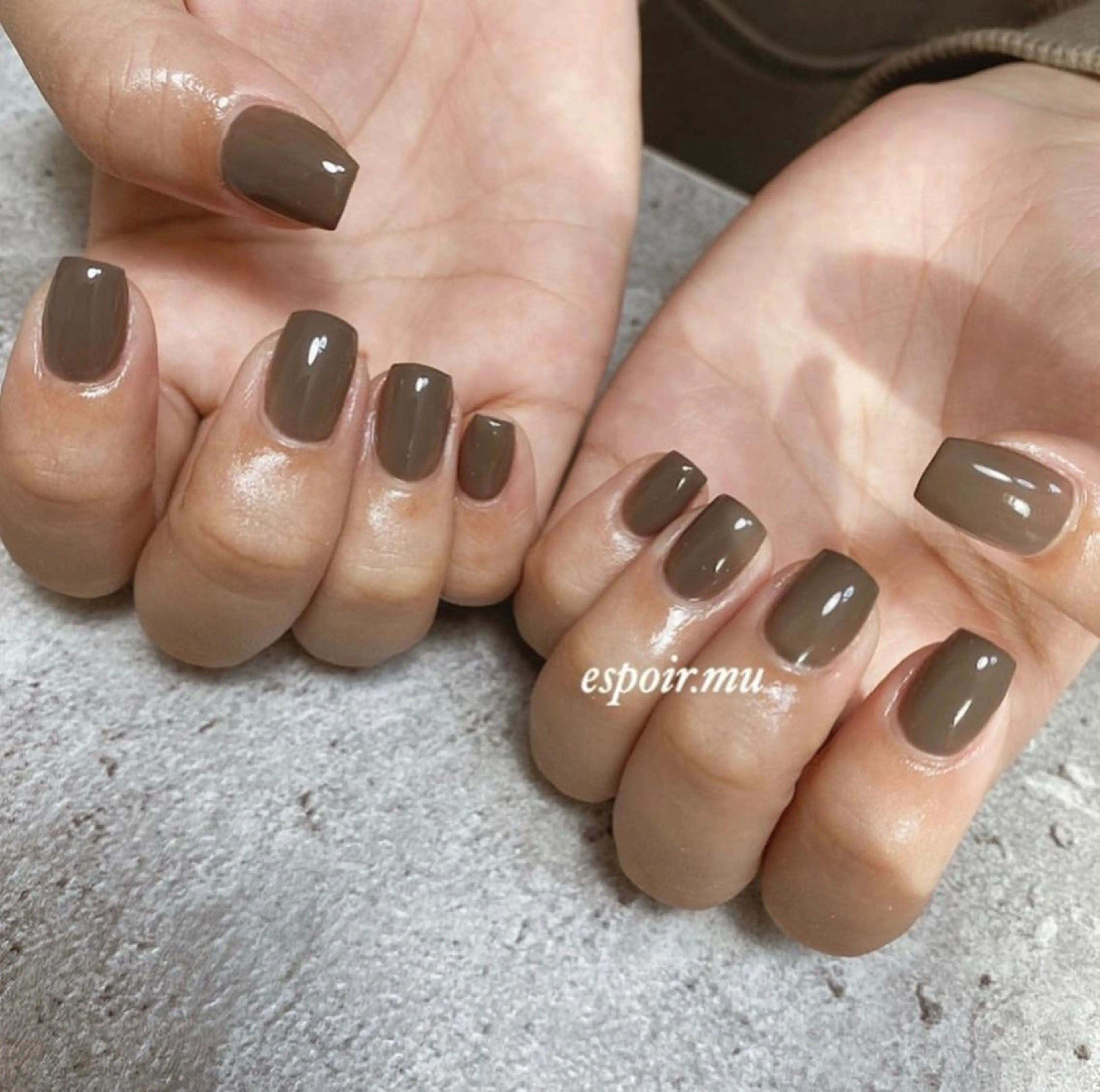 ショート ネイル espoir. muのネイルデザイン