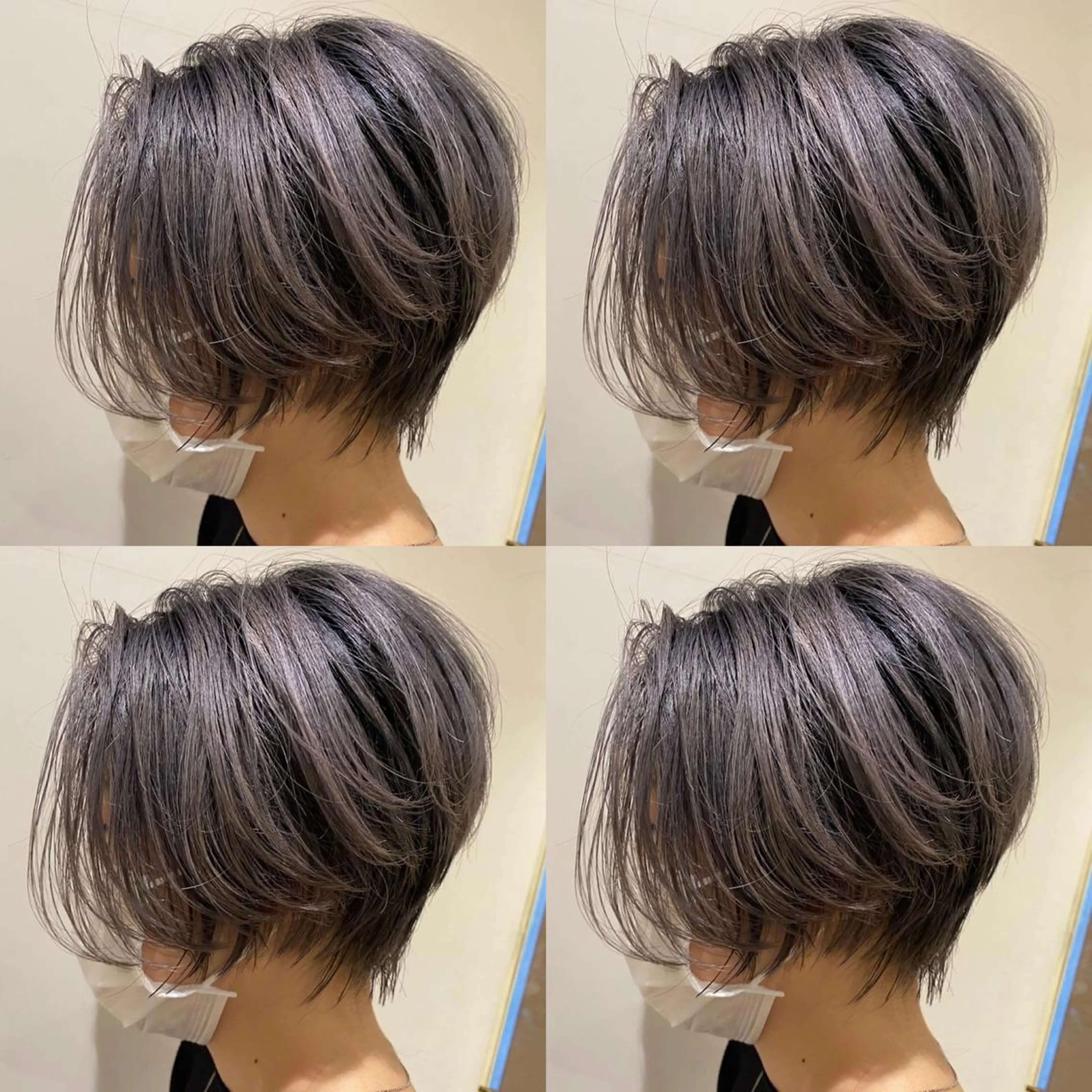 ショート カラー レイヤー×髪質改善 マネージャー安藤光司のヘアスタイル