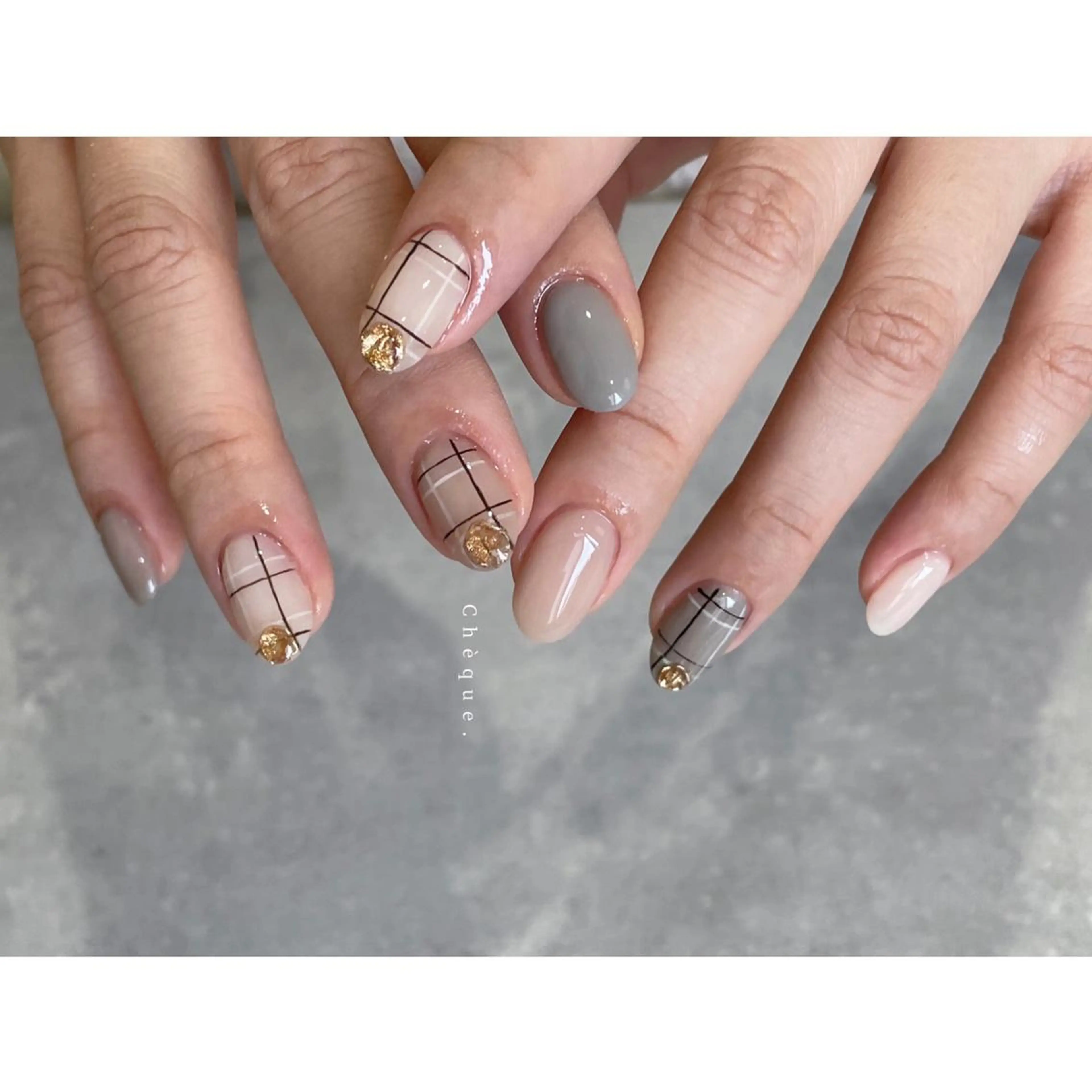 ネイル アートネイル ミラーネイル ニュアンスネイル ワンカラーネイル ツイードネイル lacier nailのネイルデザイン