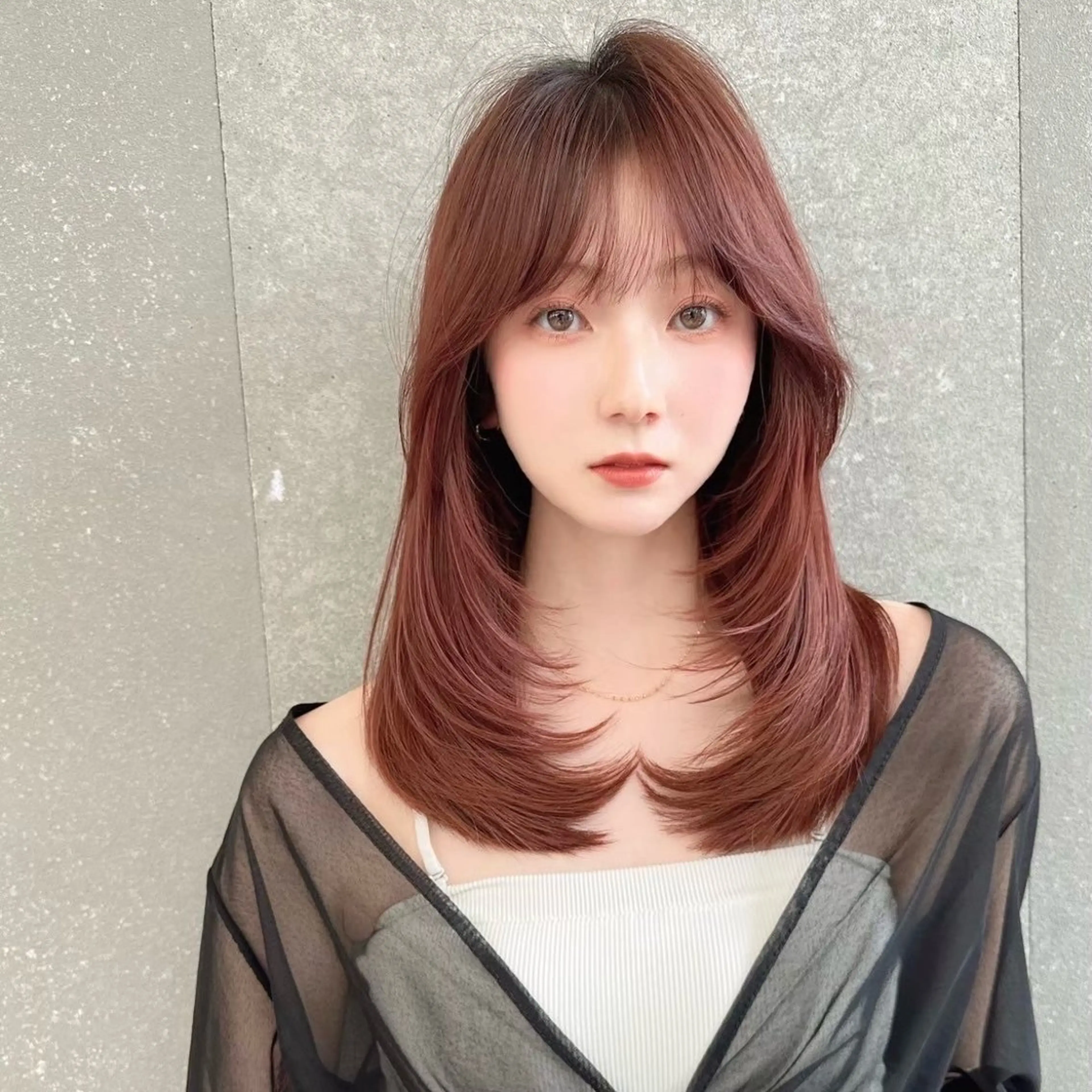 セミロング Lond roseのヘアスタイル