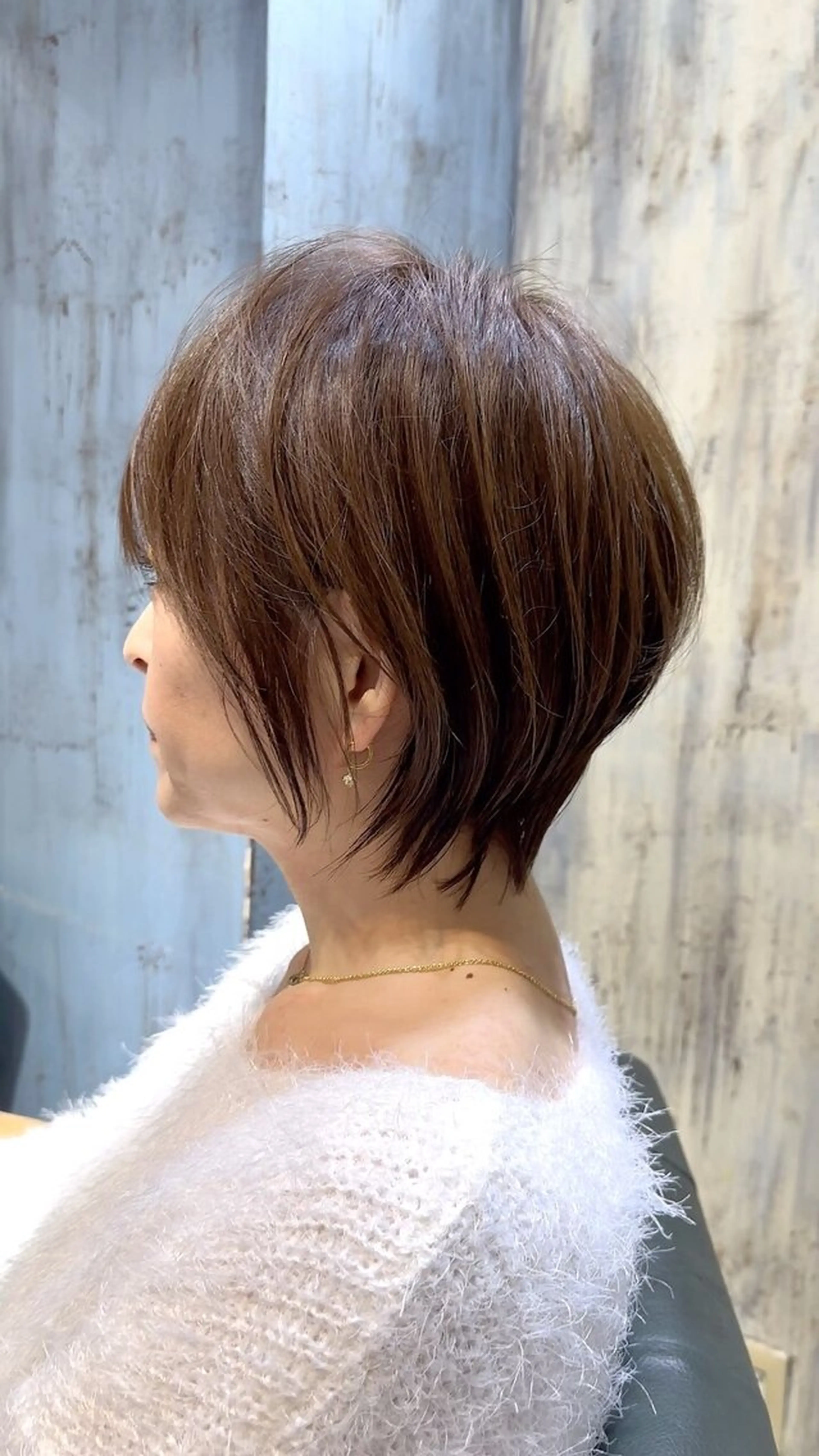 ショート 安部 美絵のヘアスタイル