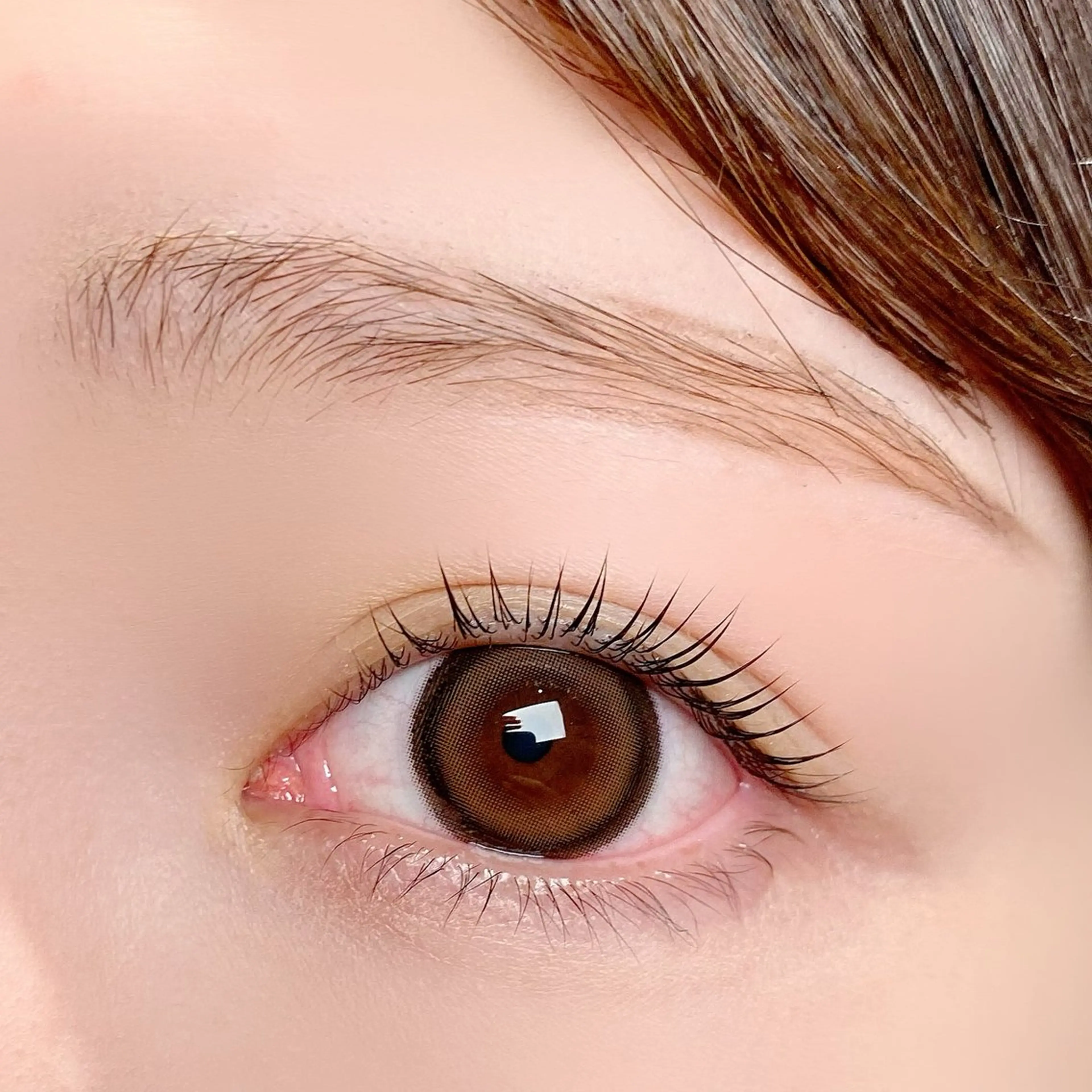 マツエク・マツパ フラットラッシュ パリジェンヌラッシュリフト 一重×まつ毛パーマ ボリュームラッシュ マツパ 束感パリジェンヌ上下 恵比寿ayakaのマツエク・マツパデザイン