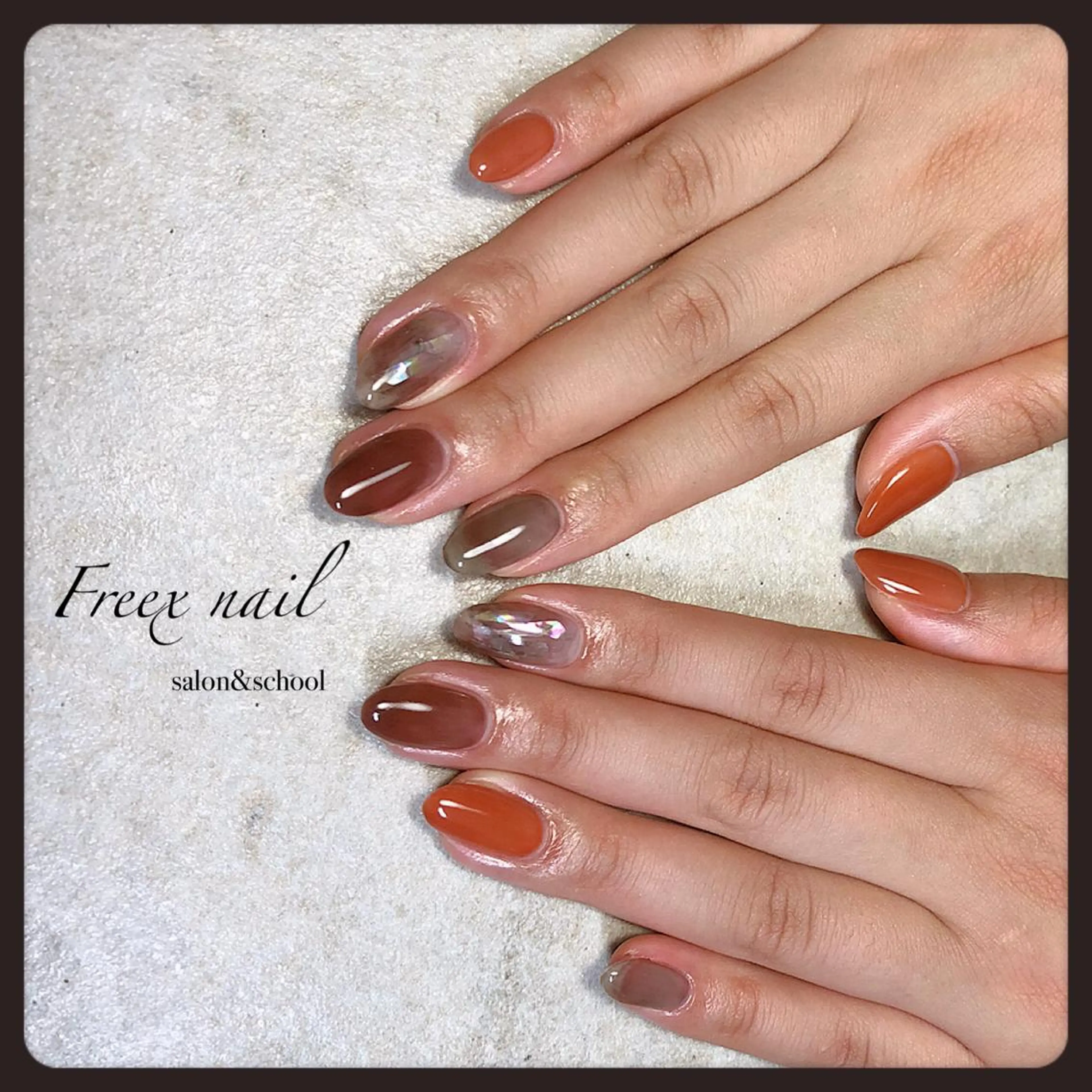 ネイル freex nail /ニュアンス/個性派のネイルデザイン