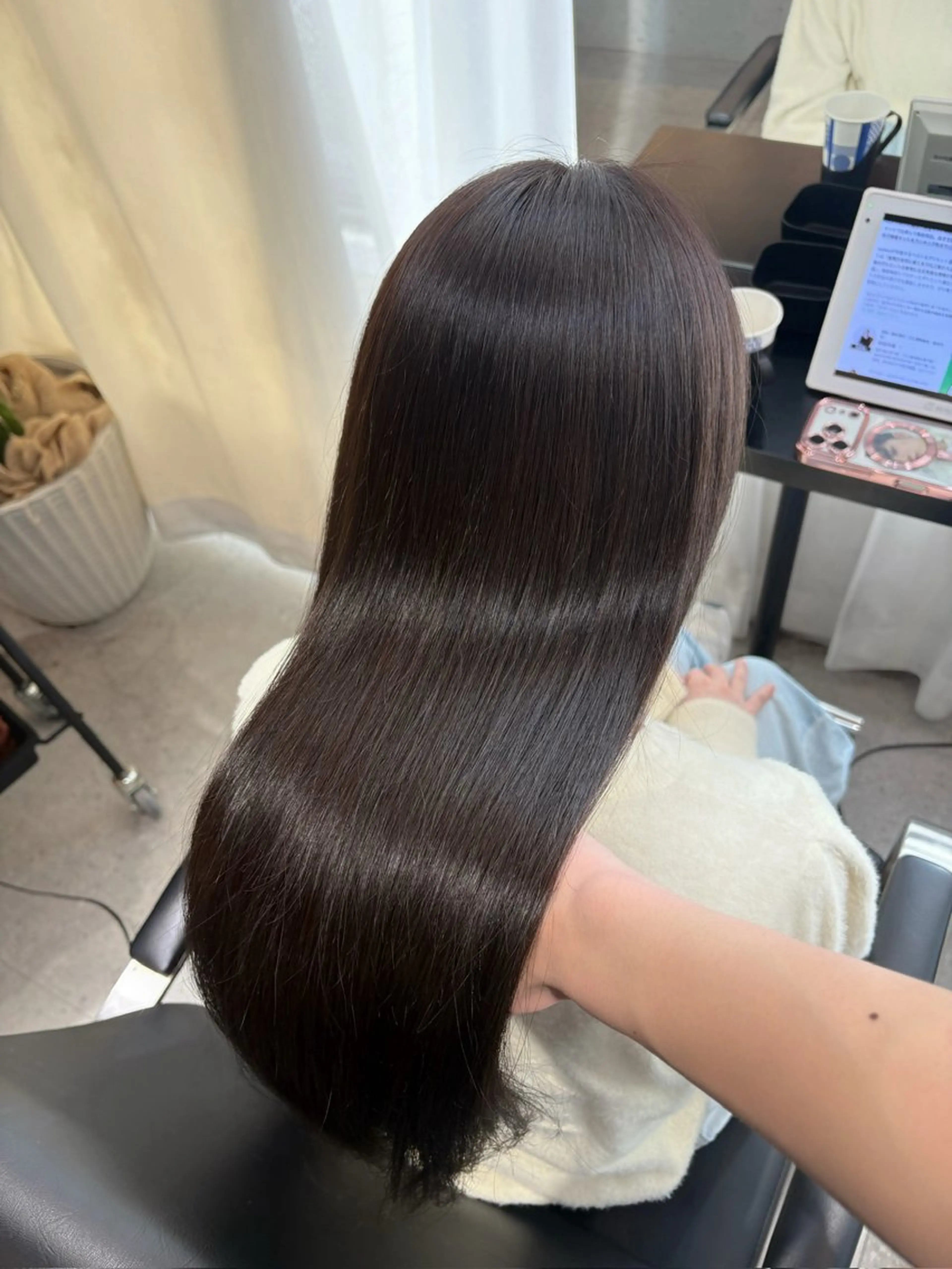 ロング カラー 似合わせカット トリートメント カット ヘアカラー トリートメント 小嶋 蒼斗/美髪矯正 /艶カラー/レイヤーのヘアスタイル