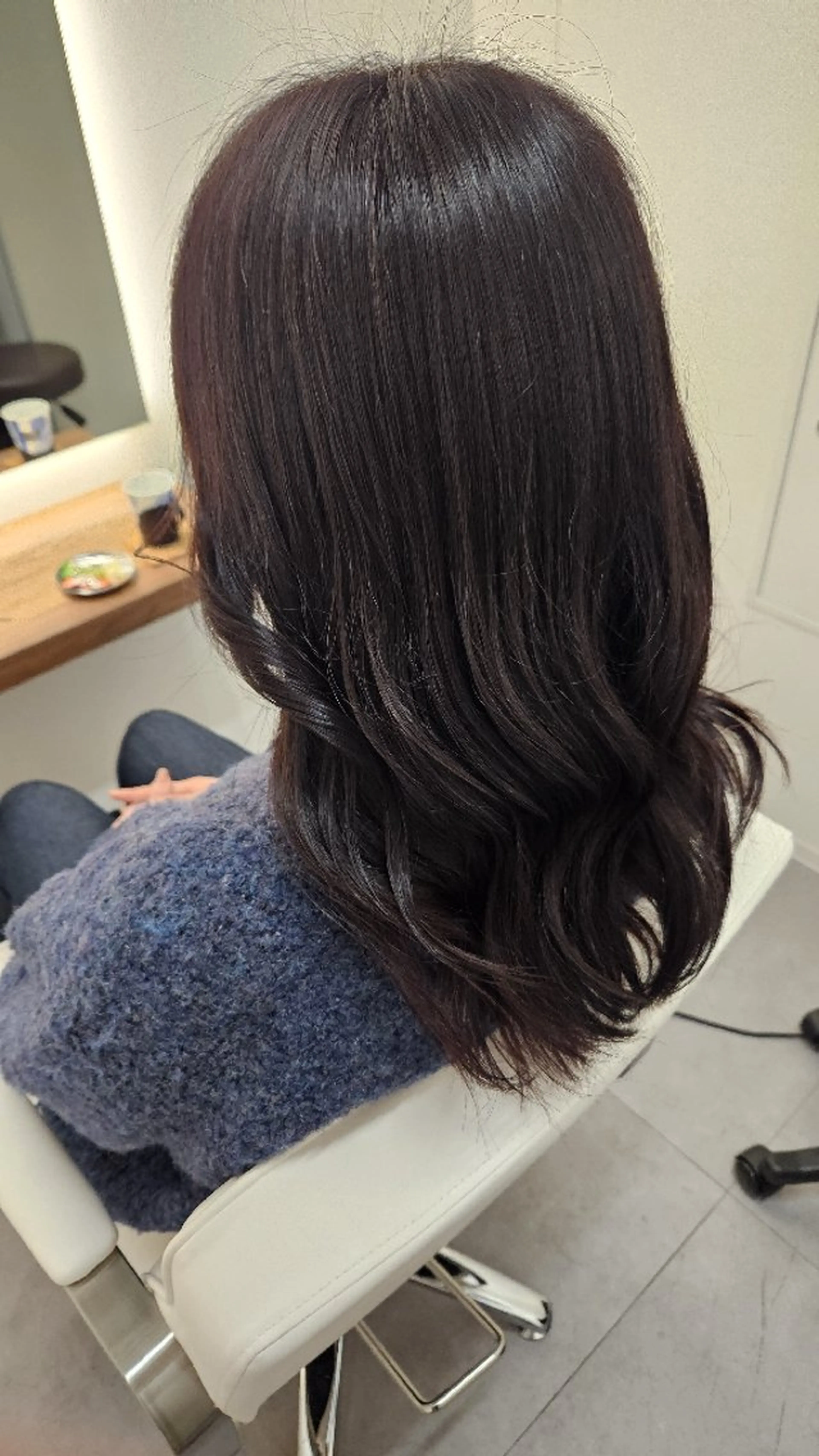 セミロング カラー 佐藤 宏紀のヘアスタイル