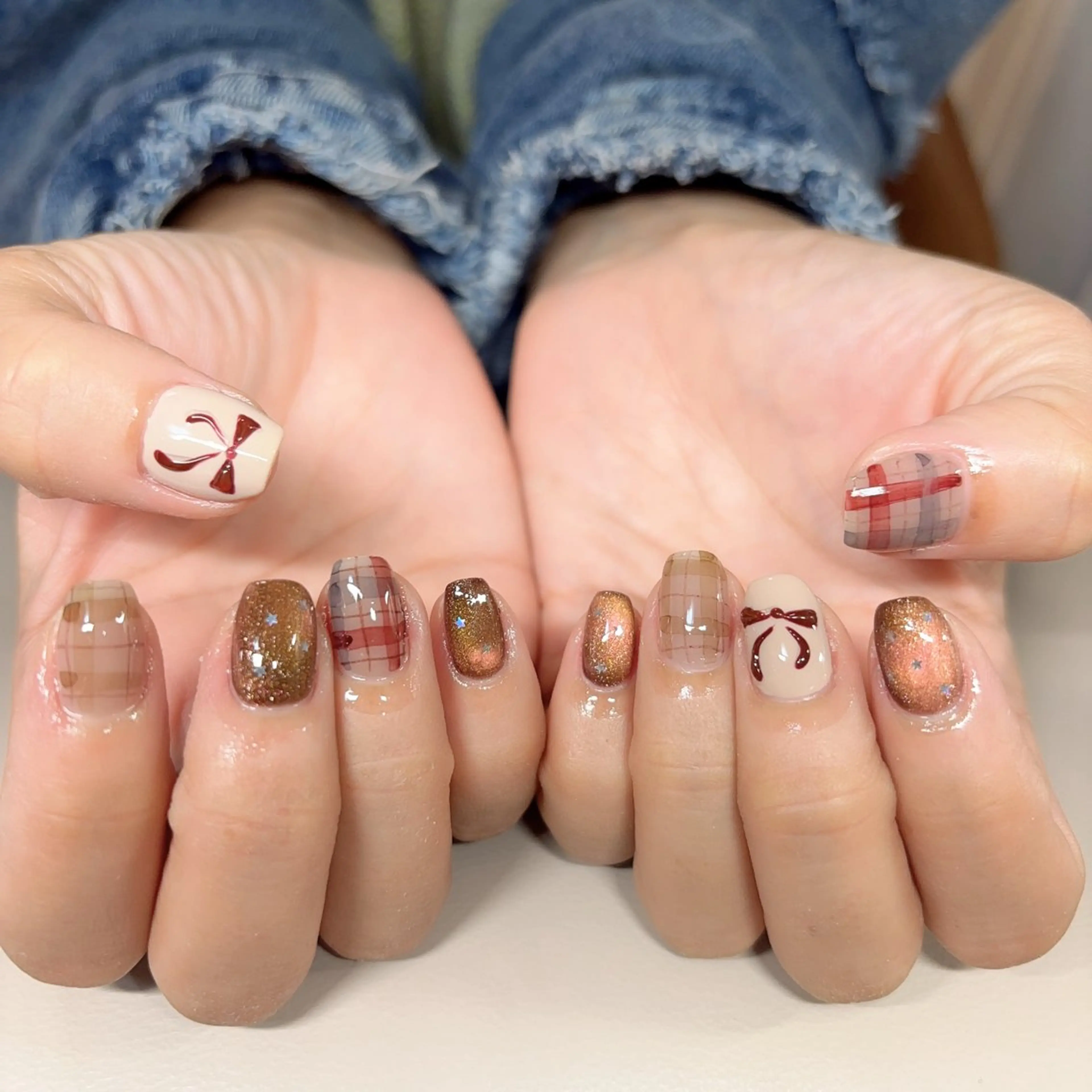 ネイル ハンドネイル 33 nail salon 徳山里美のネイルデザイン