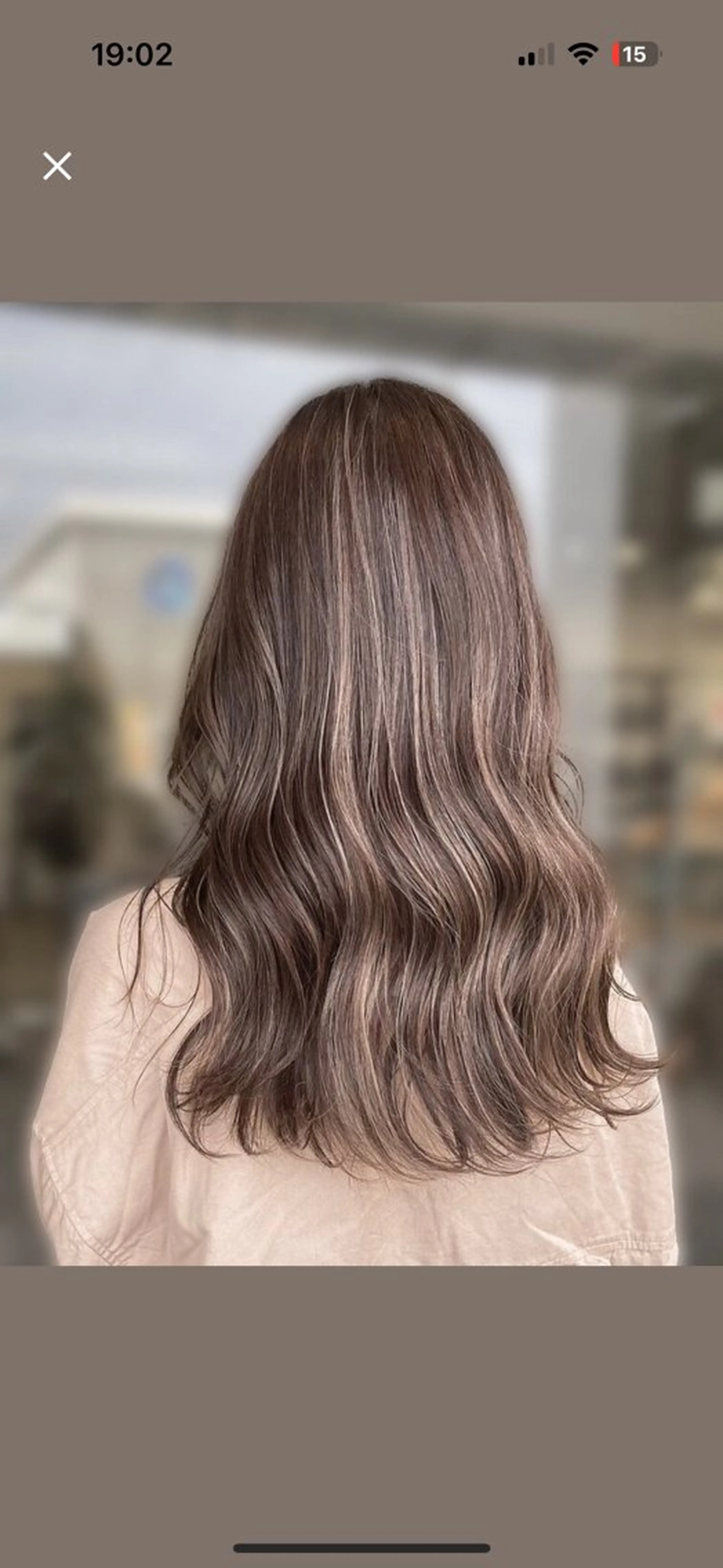 ロング センター南　髪質改善 大引　優のヘアスタイル