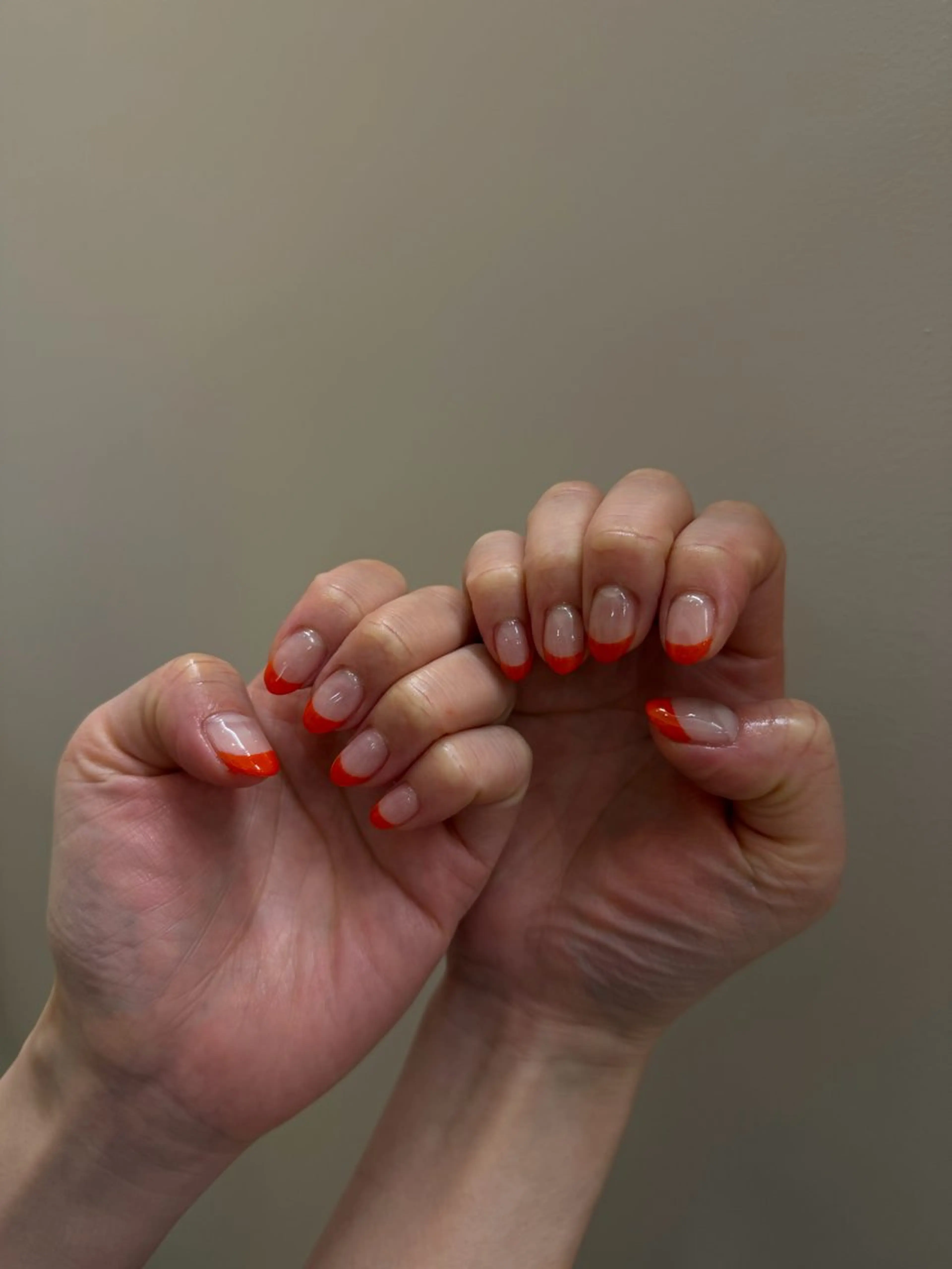 ネイル フレンチネイル TRIOS △nail aiのネイルデザイン