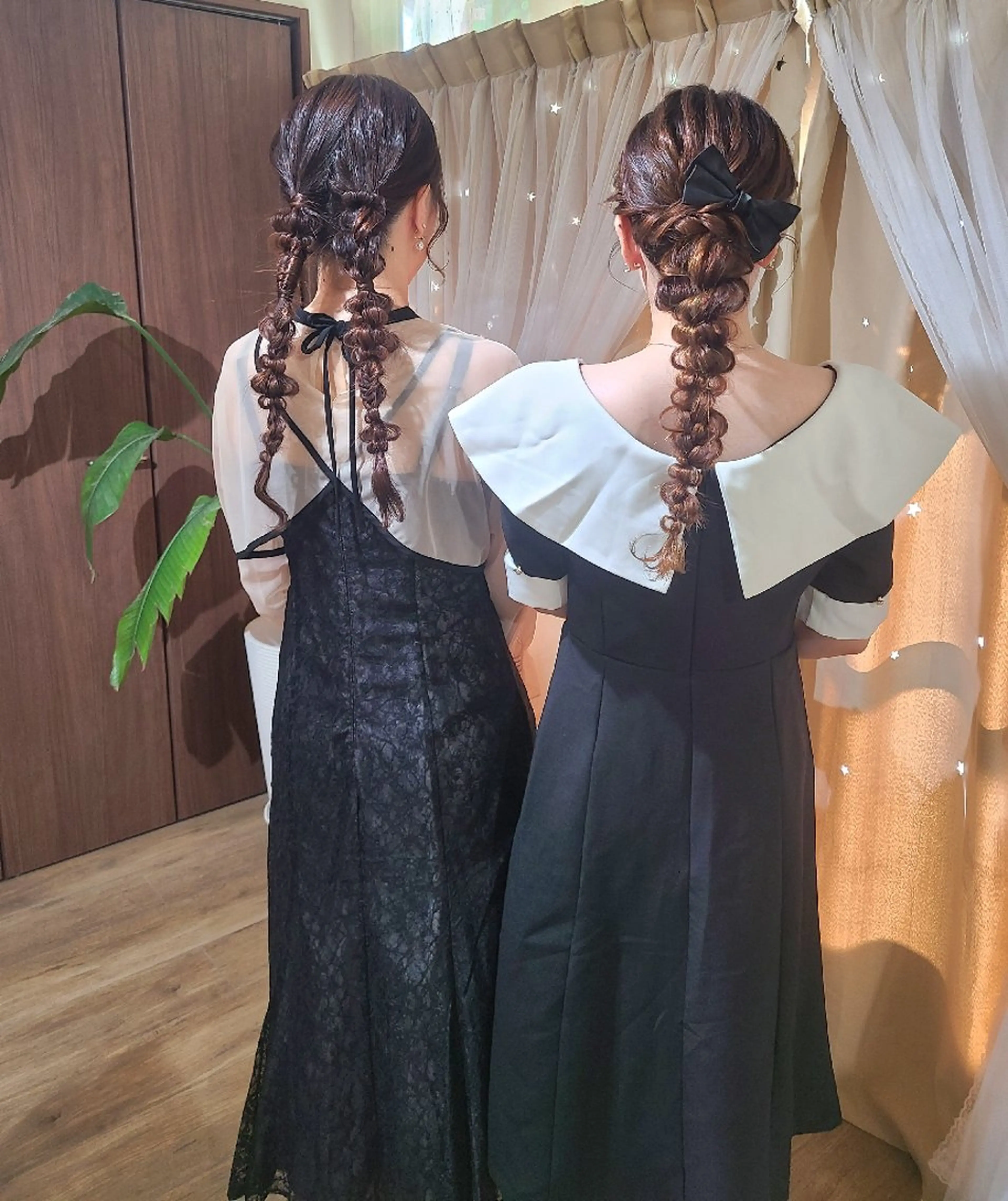 07:00～08:00　ヘアセットの写真