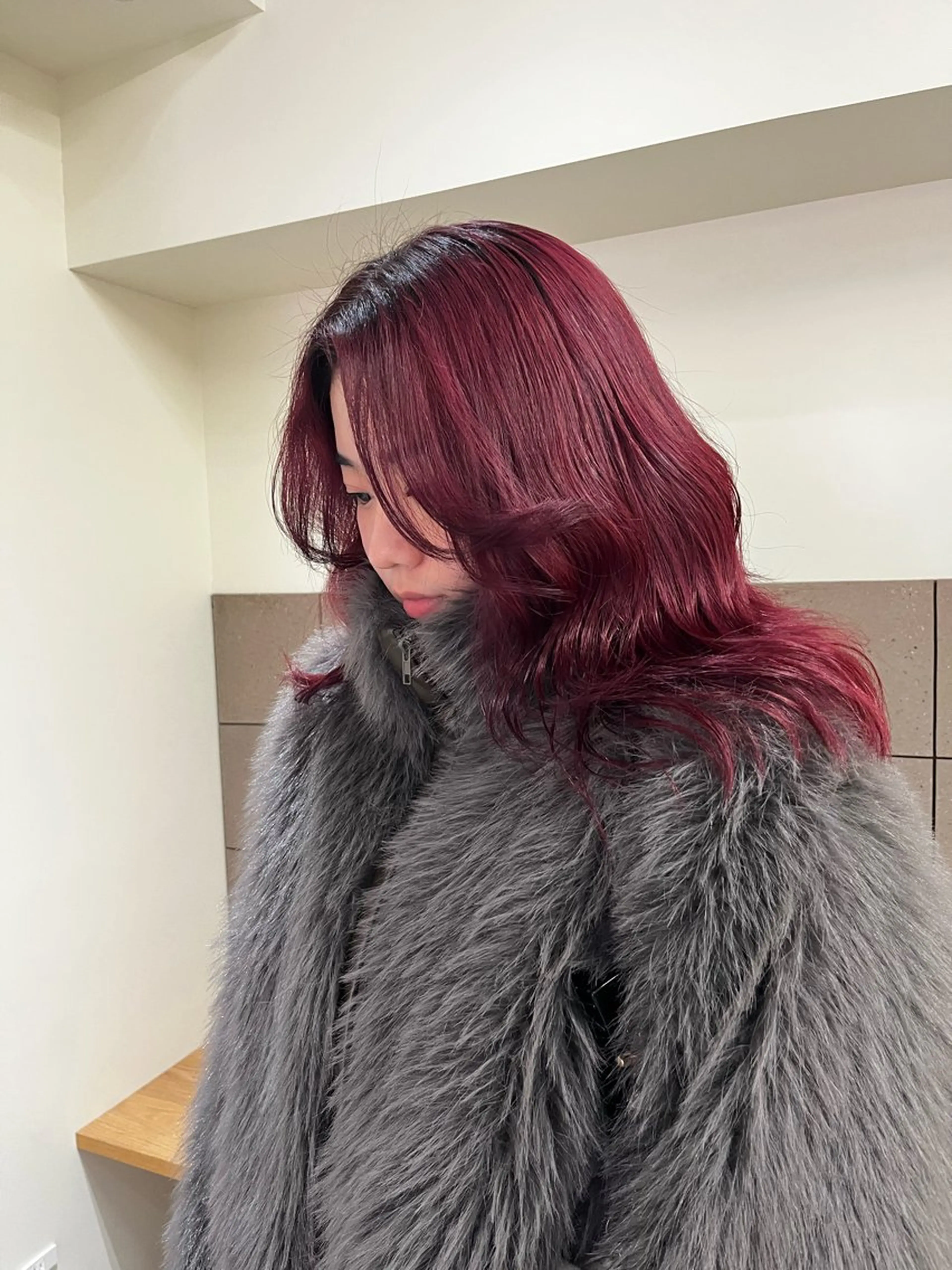 セミロング mao /HUI金山のヘアスタイル