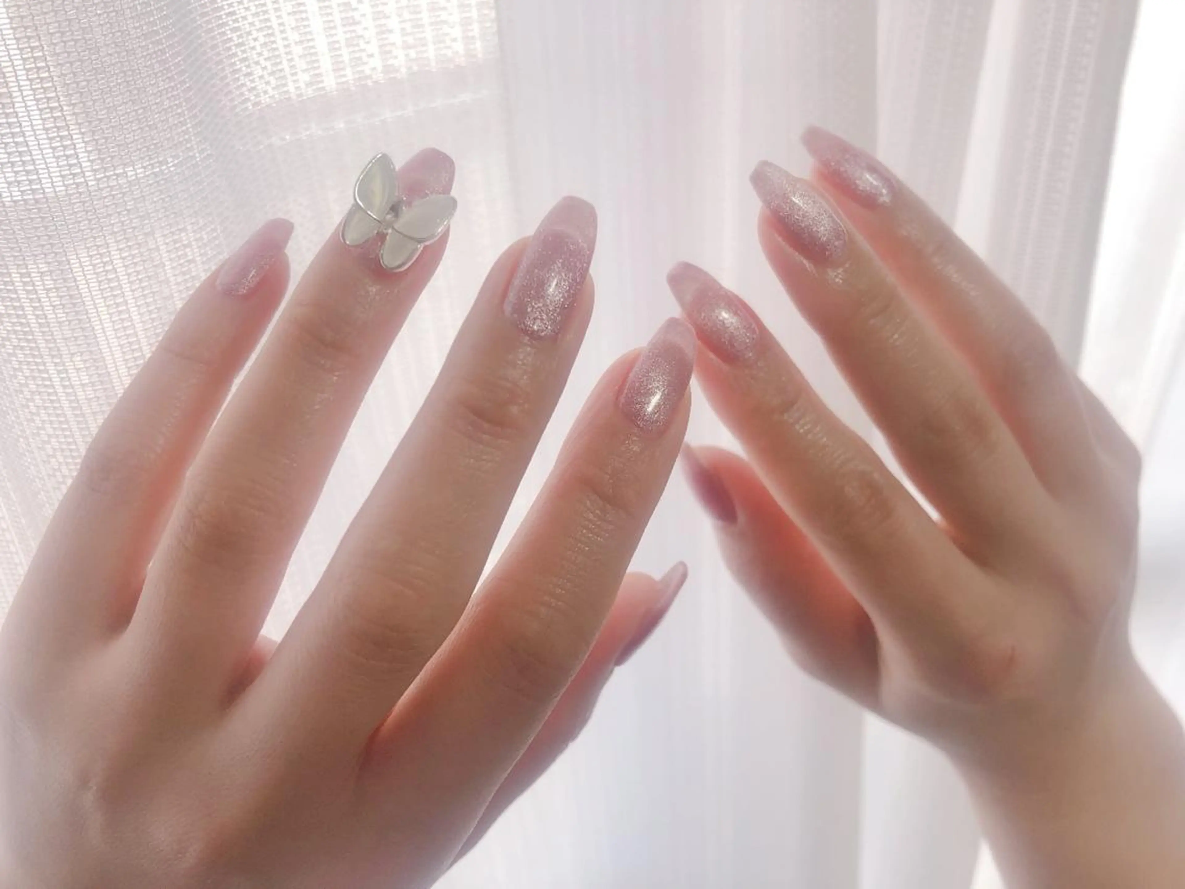 ネイル フットネイル フレンチネイル ジェルネイル ハート 韓国ネイル ハンドネイル mogunail &blowのネイルデザイン