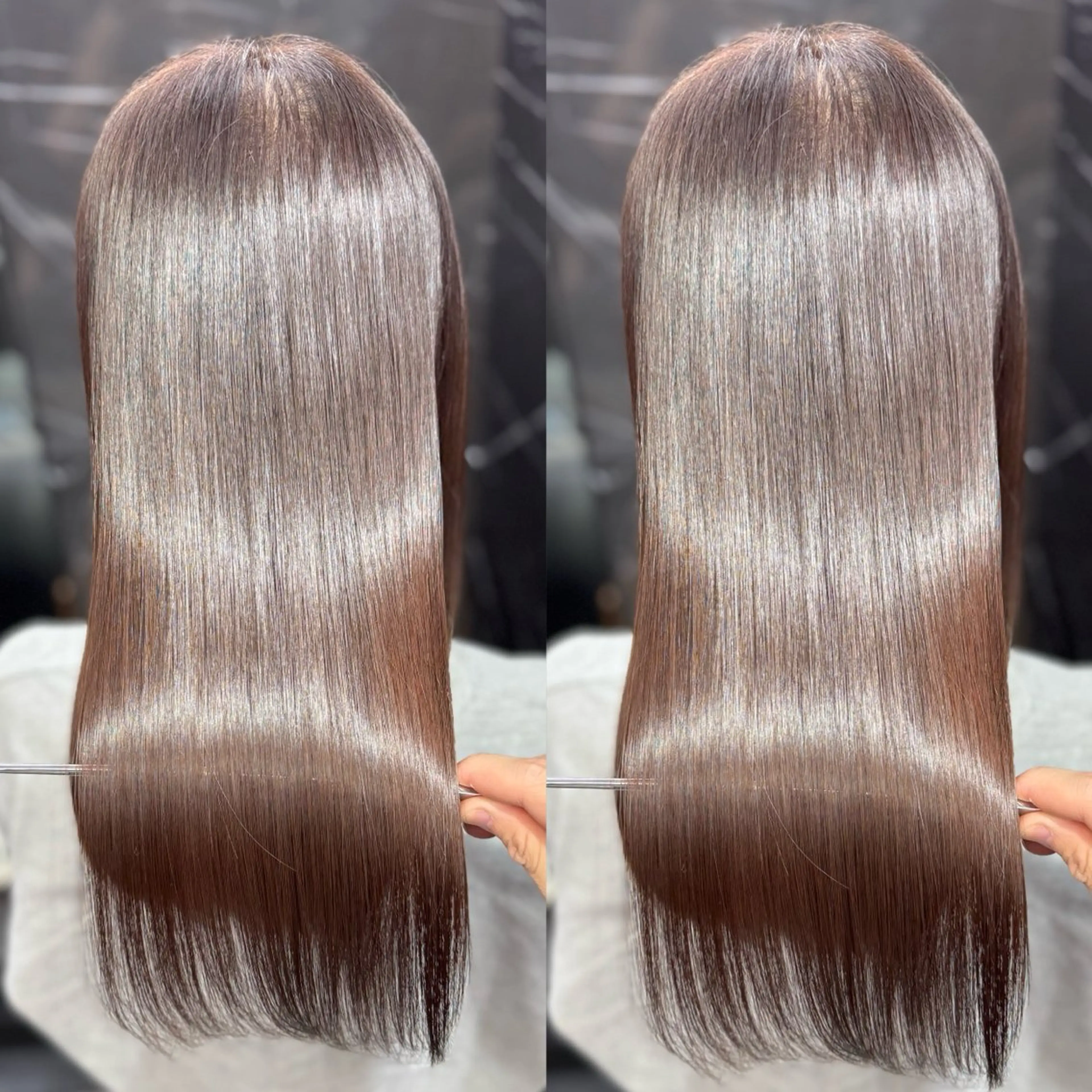 ロング JIN|乾かしただけ 美髪矯正本格髪質改善のヘアスタイル