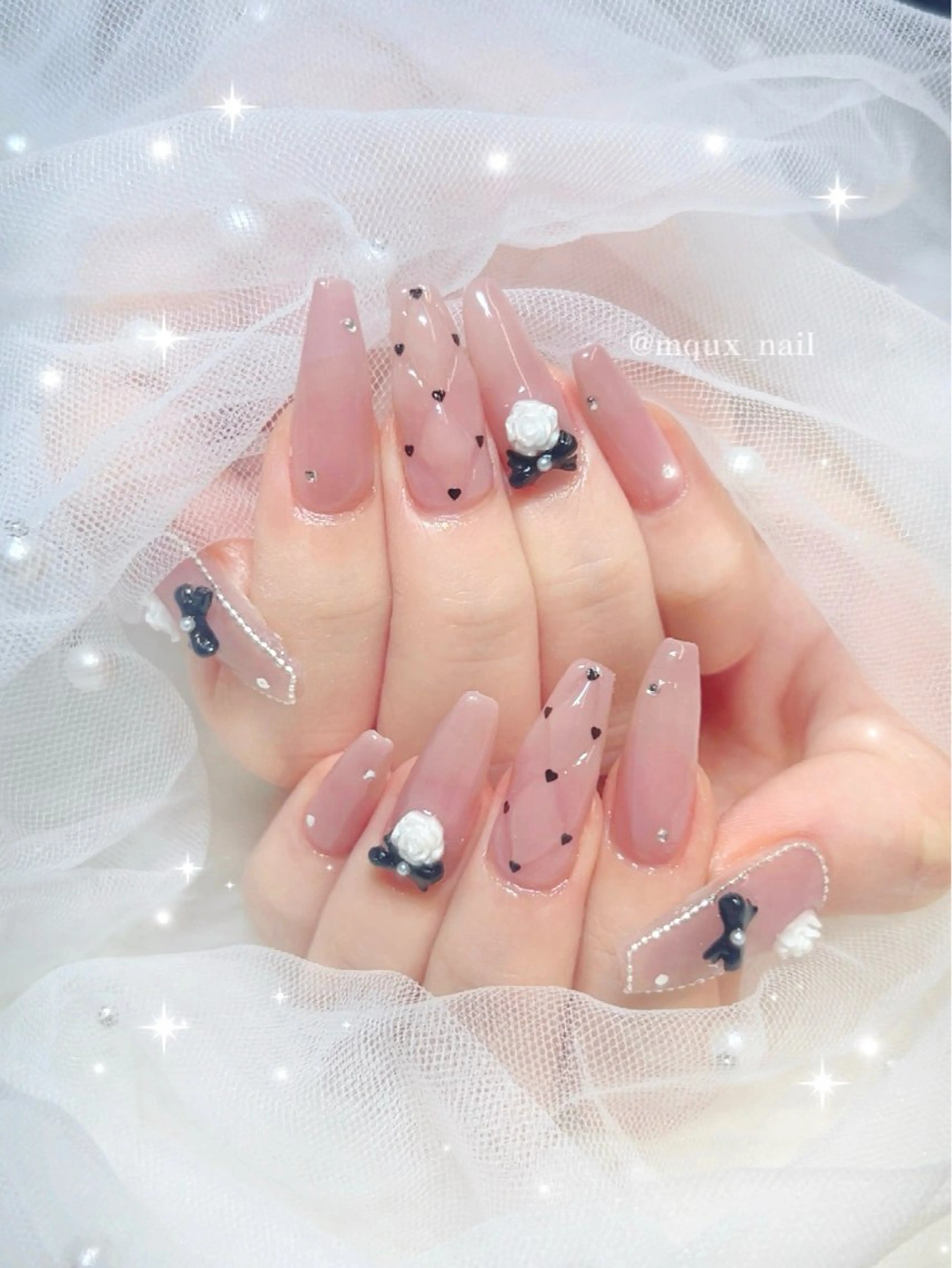 ネイル ハンドネイル ワンホン♡Maple ♡Miyuuのネイルデザイン