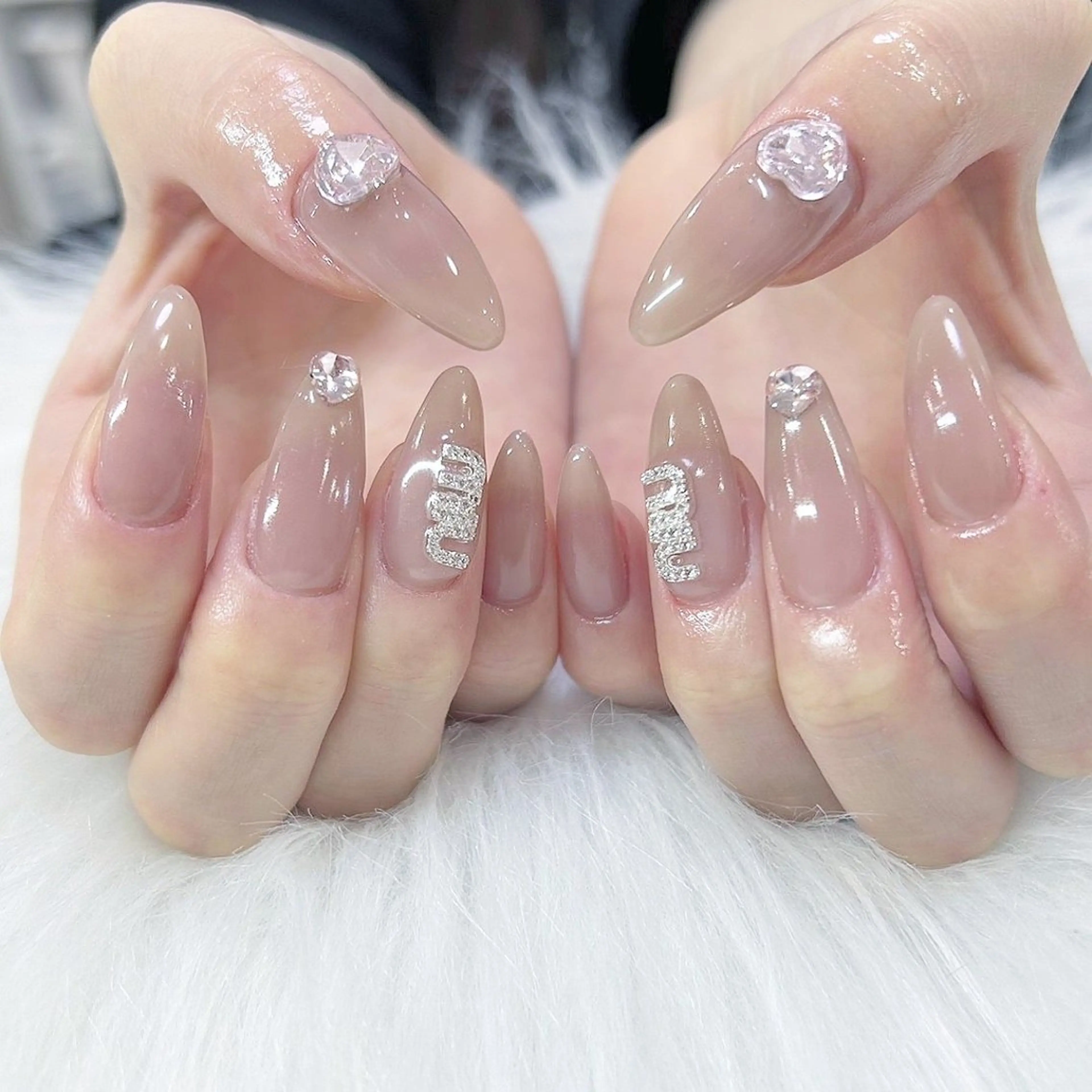 🎀リピーター様限定アート・パーツやり放題🎀60分ネイル🟢オフ代無料。オフ＋30分。ハンドorフットの写真