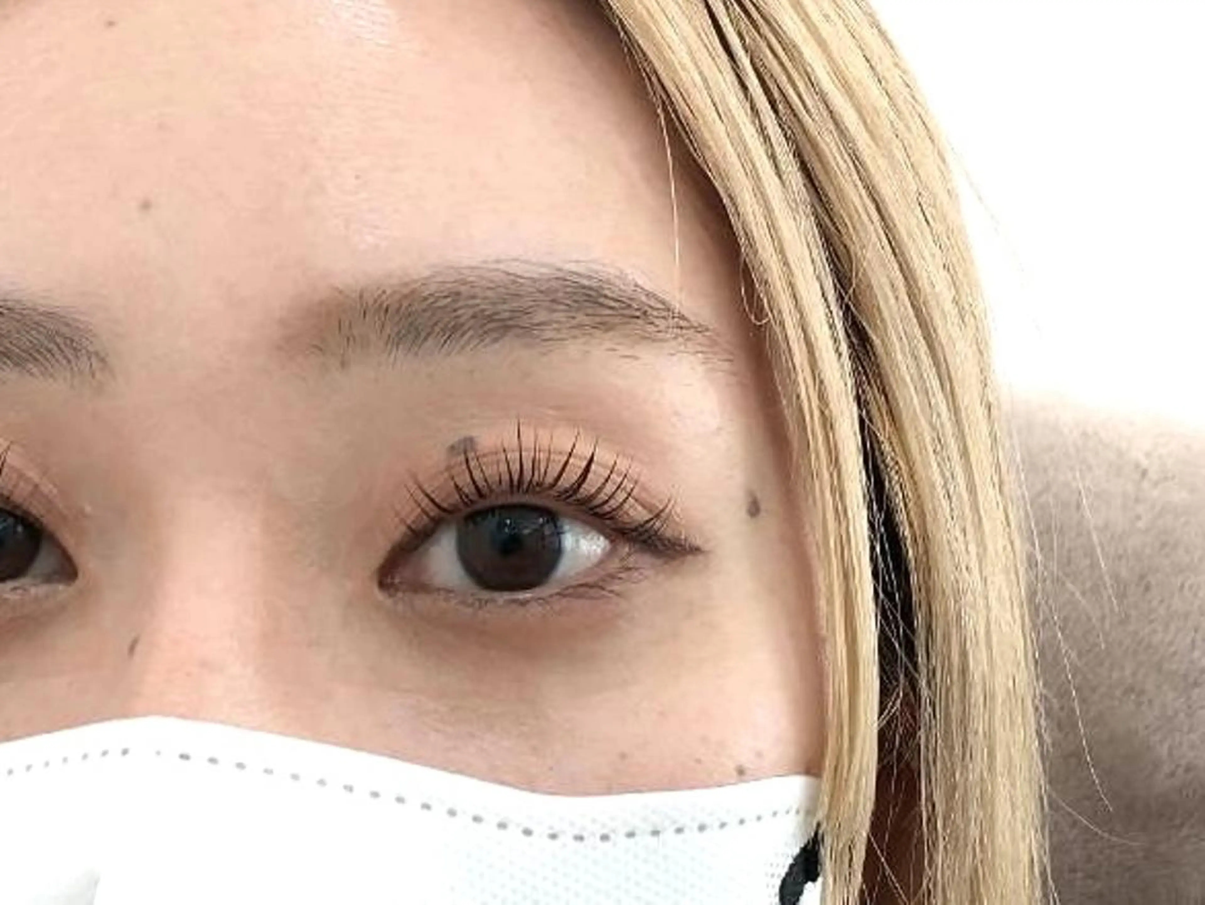 マツエク・マツパ 一重×まつ毛パーマ マツパ 中村 ナカムラのマツエク・マツパデザイン