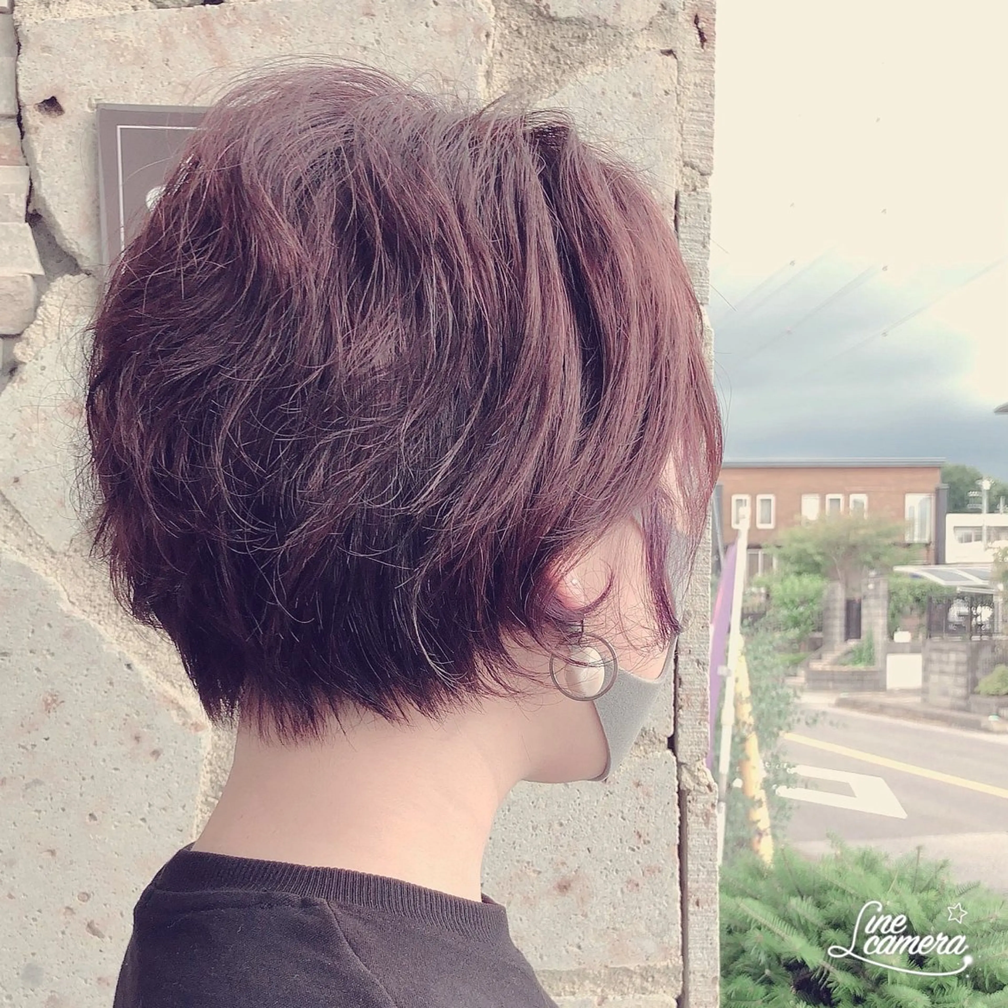 ショート ショートヘア 櫻井 千穂のヘアスタイル