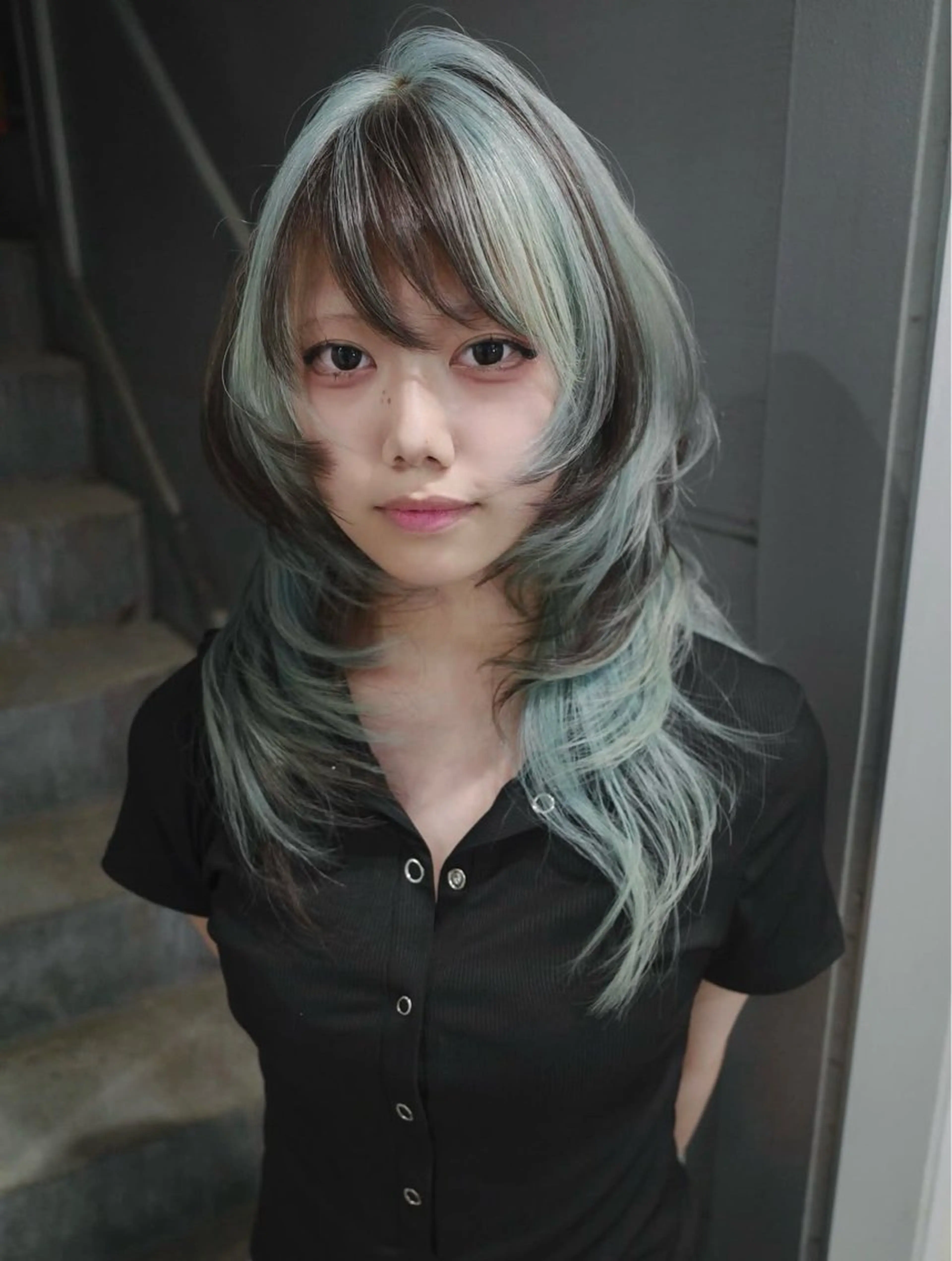 カラー airi໒꒱·ﾟ /デザインカラーのヘアスタイル