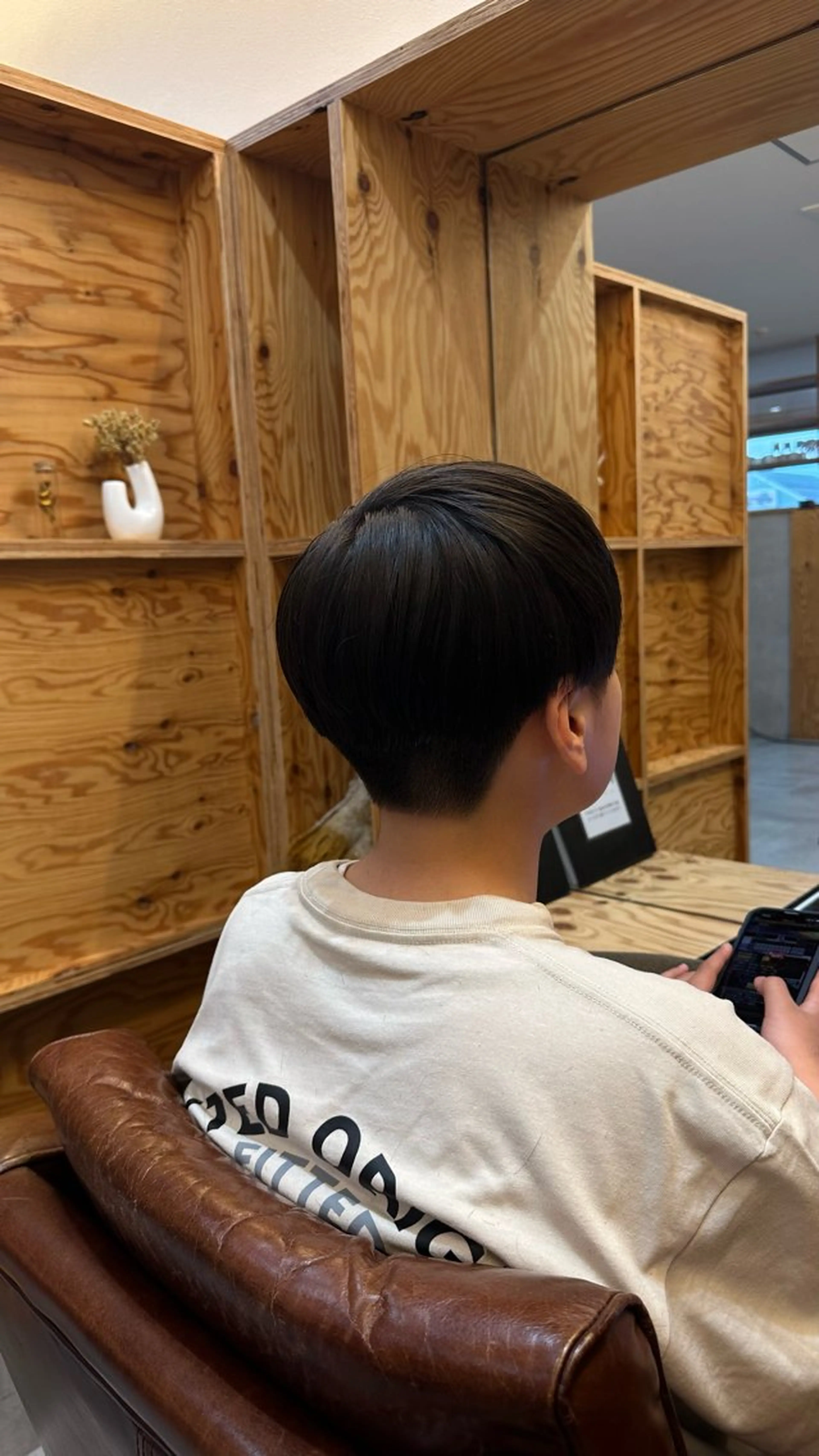 キッズ adorable 長谷川実夢のヘアスタイル