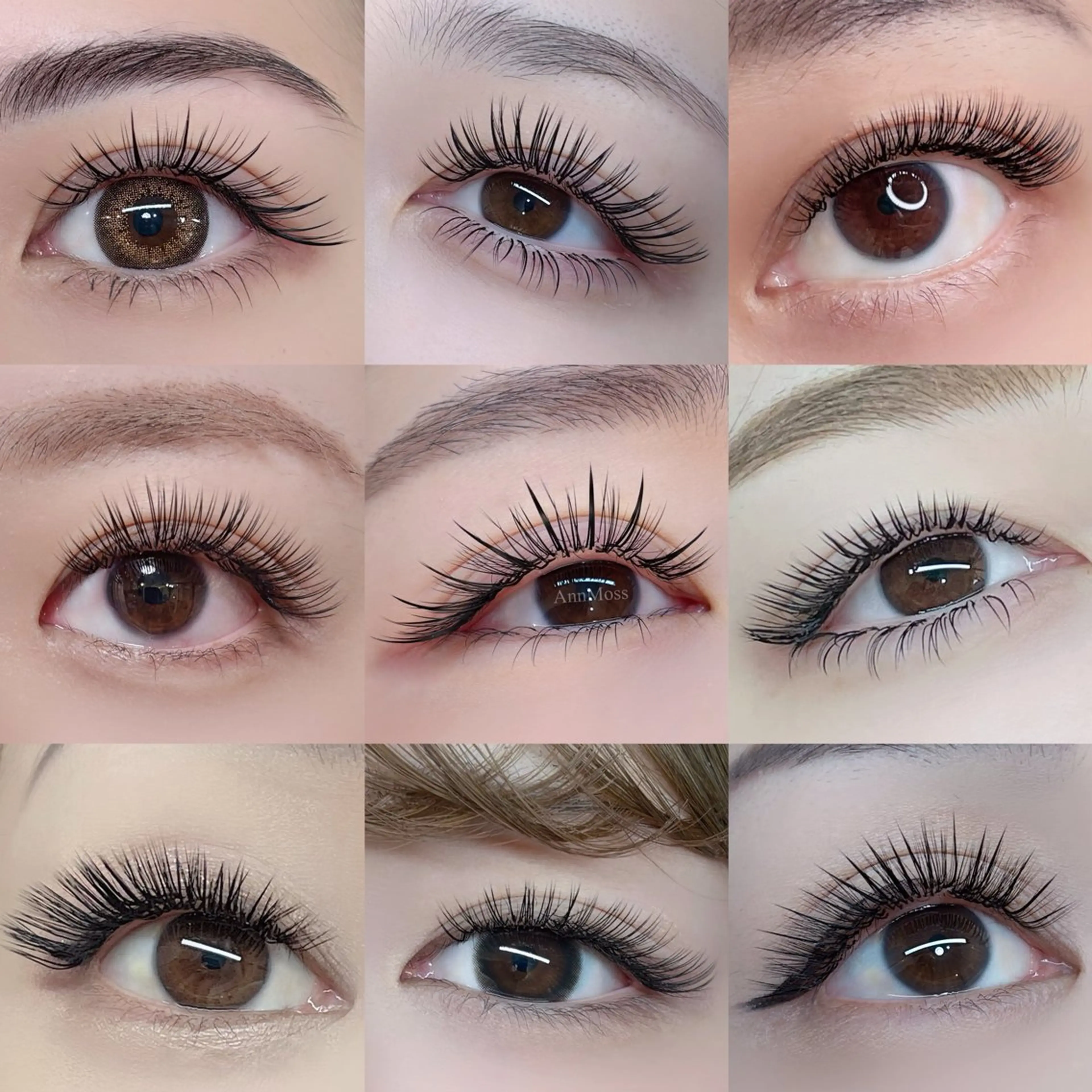 マツエク・マツパ Ann  Moss 日本橋のマツエク・マツパデザイン