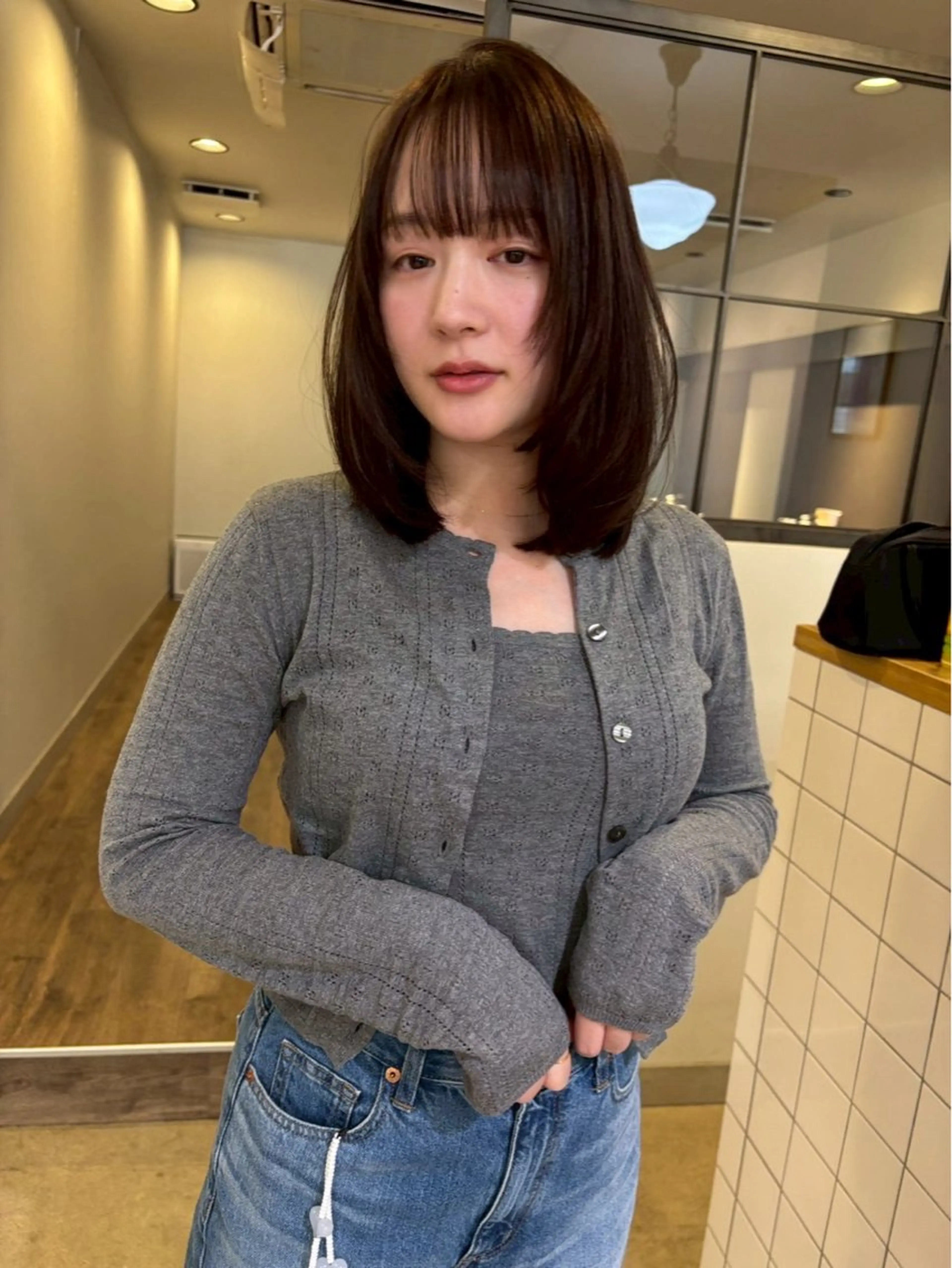 【ミディアム.ロングの方限定】カットモデル※このメニューは19時以降になりますの写真