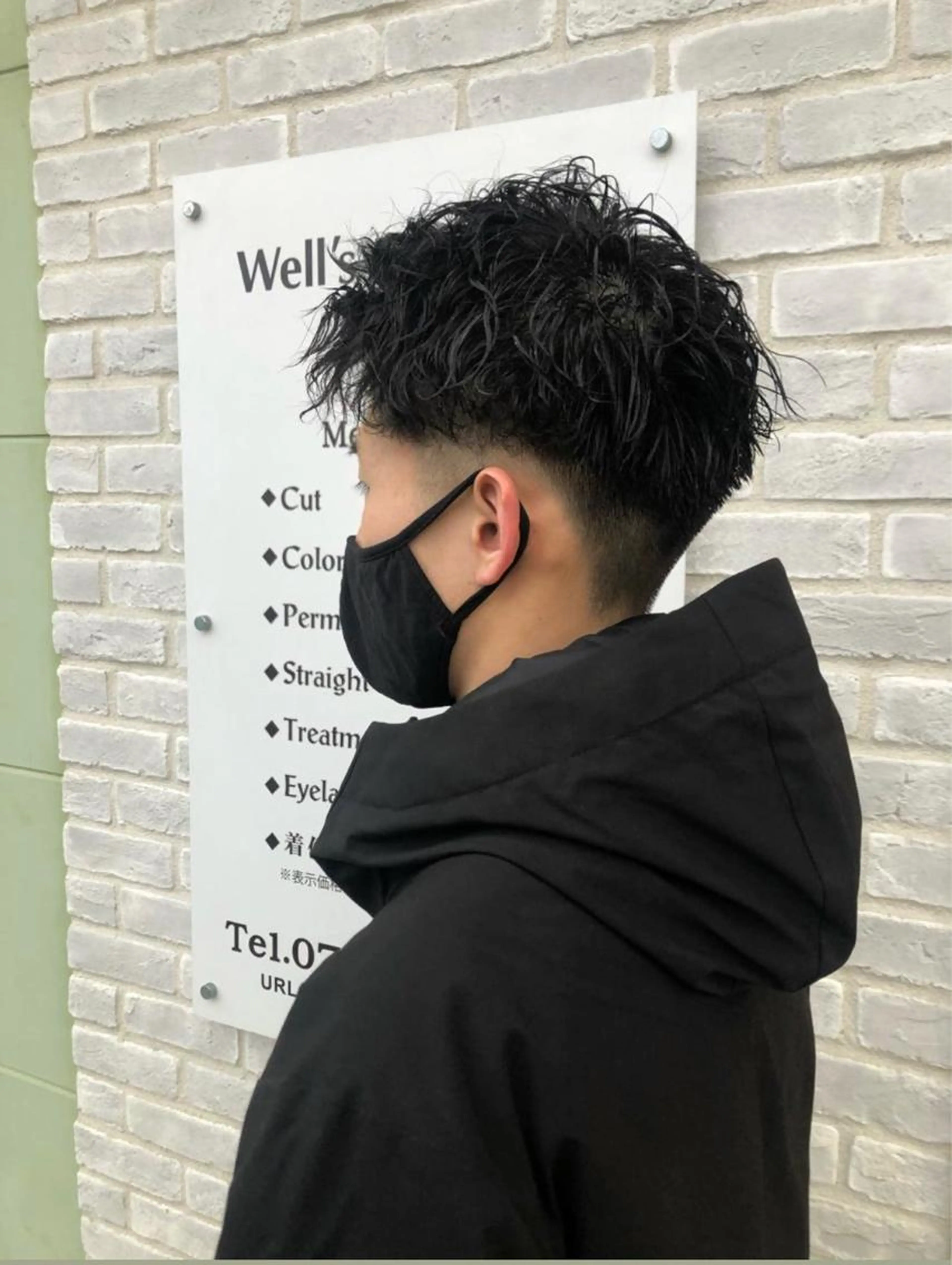 ⭐️メンズ ツイストパーマモデル募集⭐️【カット➕パーマ】⚠️備考欄をよけお読みください🙇‍♀️の写真