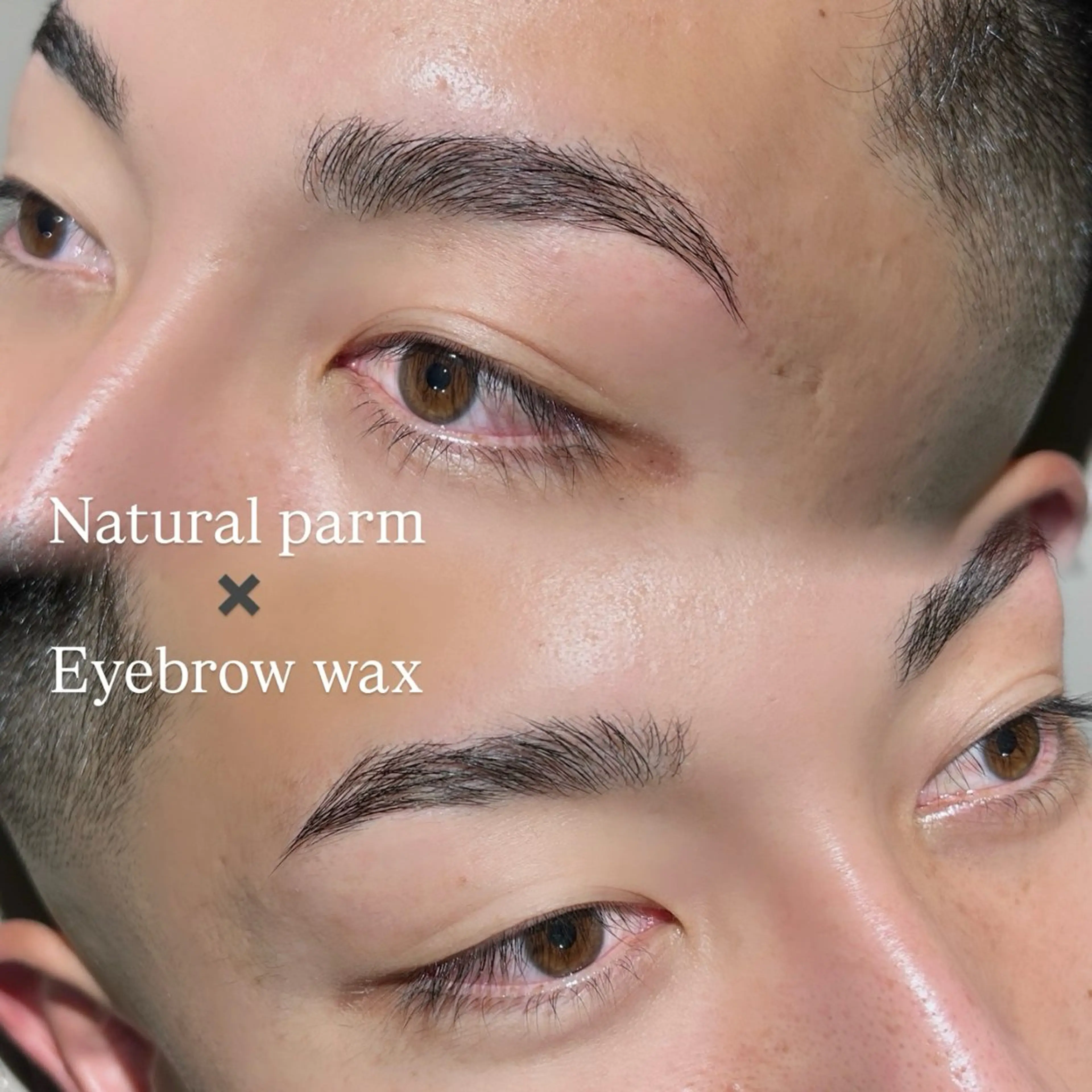 メンズ アイブロウ ワックス脱毛 眉カット その他(アイブロウ) 🎀🩶韓国風束感 エク/マナミ🪽のマツエク・マツパデザイン