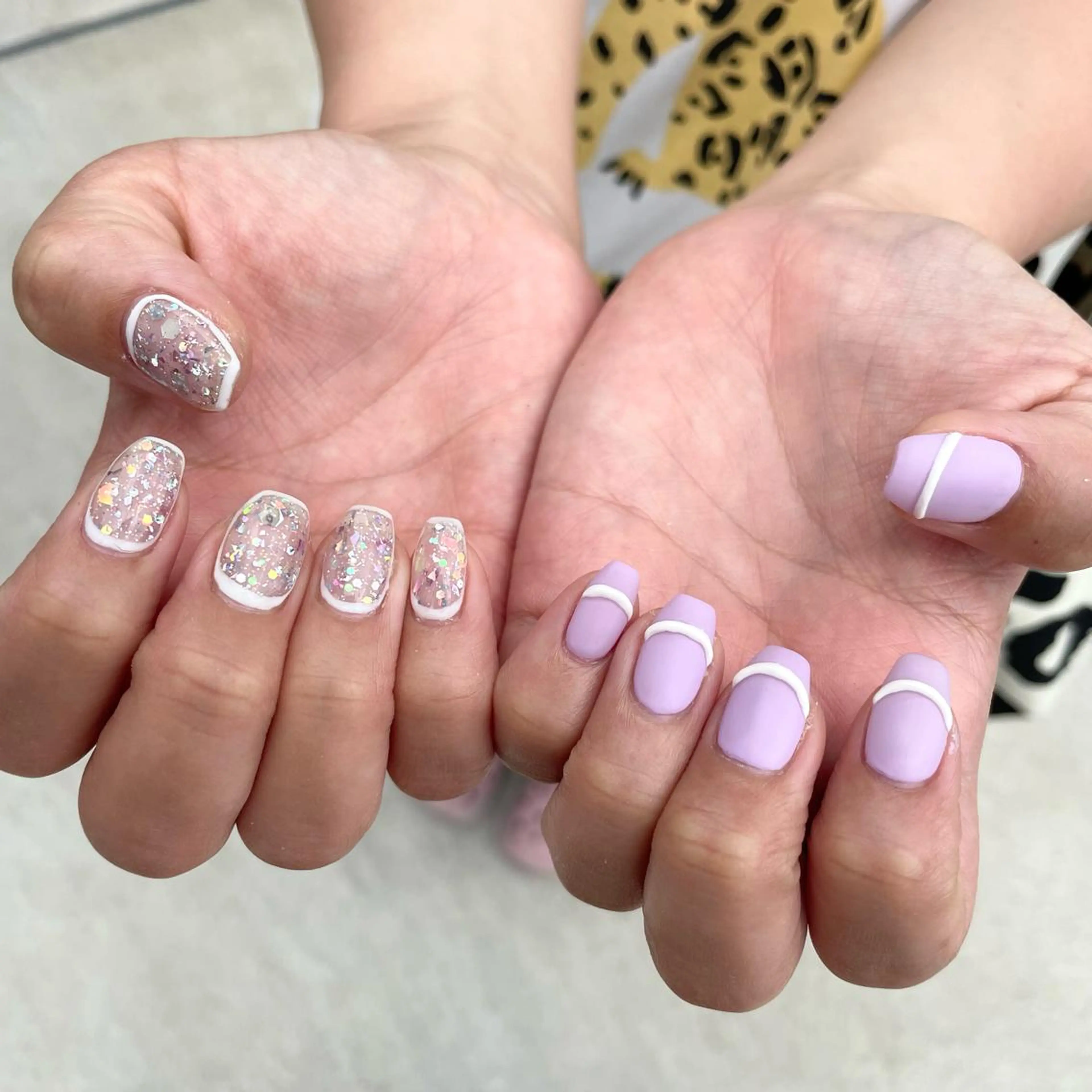 ネイル ハンドネイル Sea  nail by emaのネイルデザイン