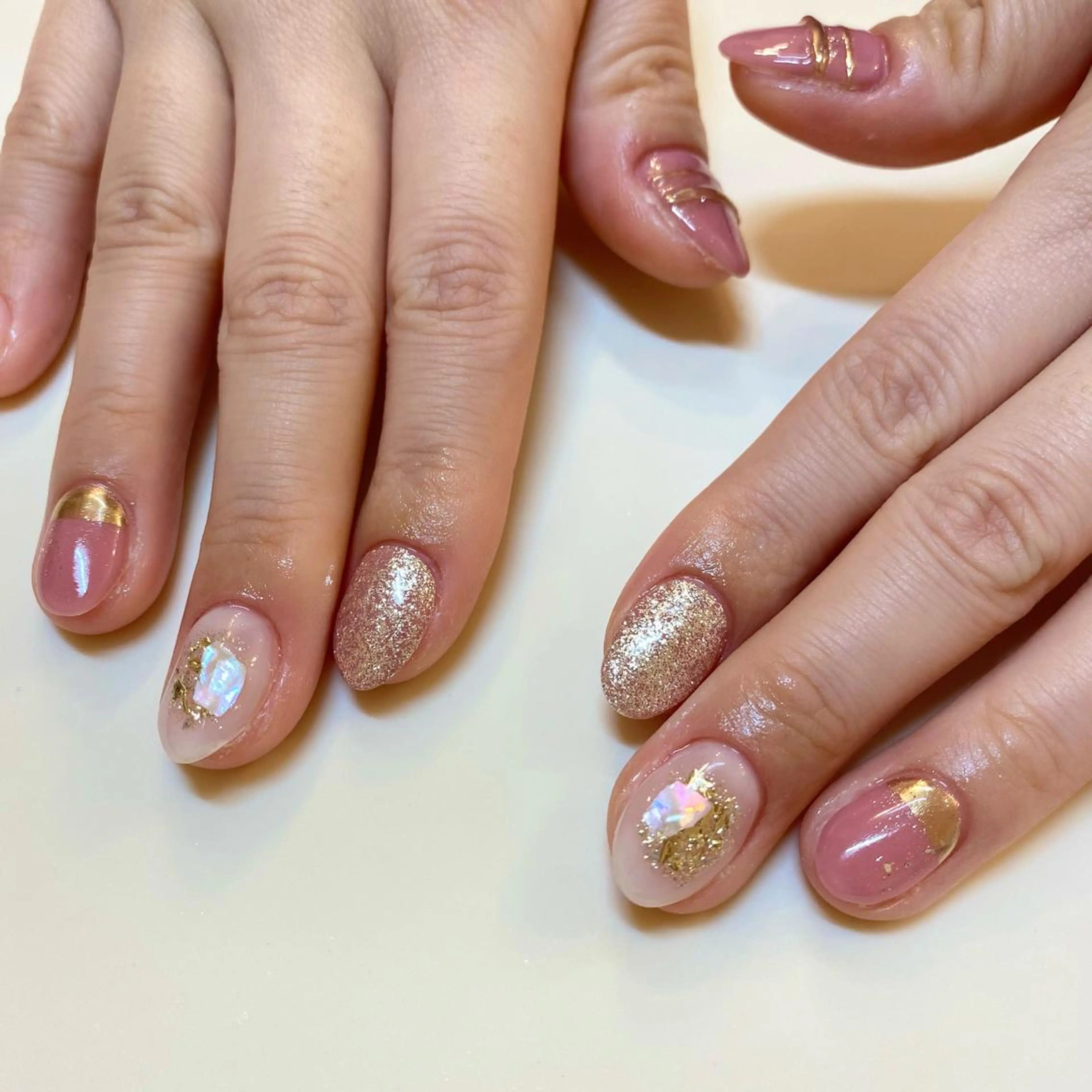 ネイル ハンドネイル 藤原 みゆのネイルデザイン