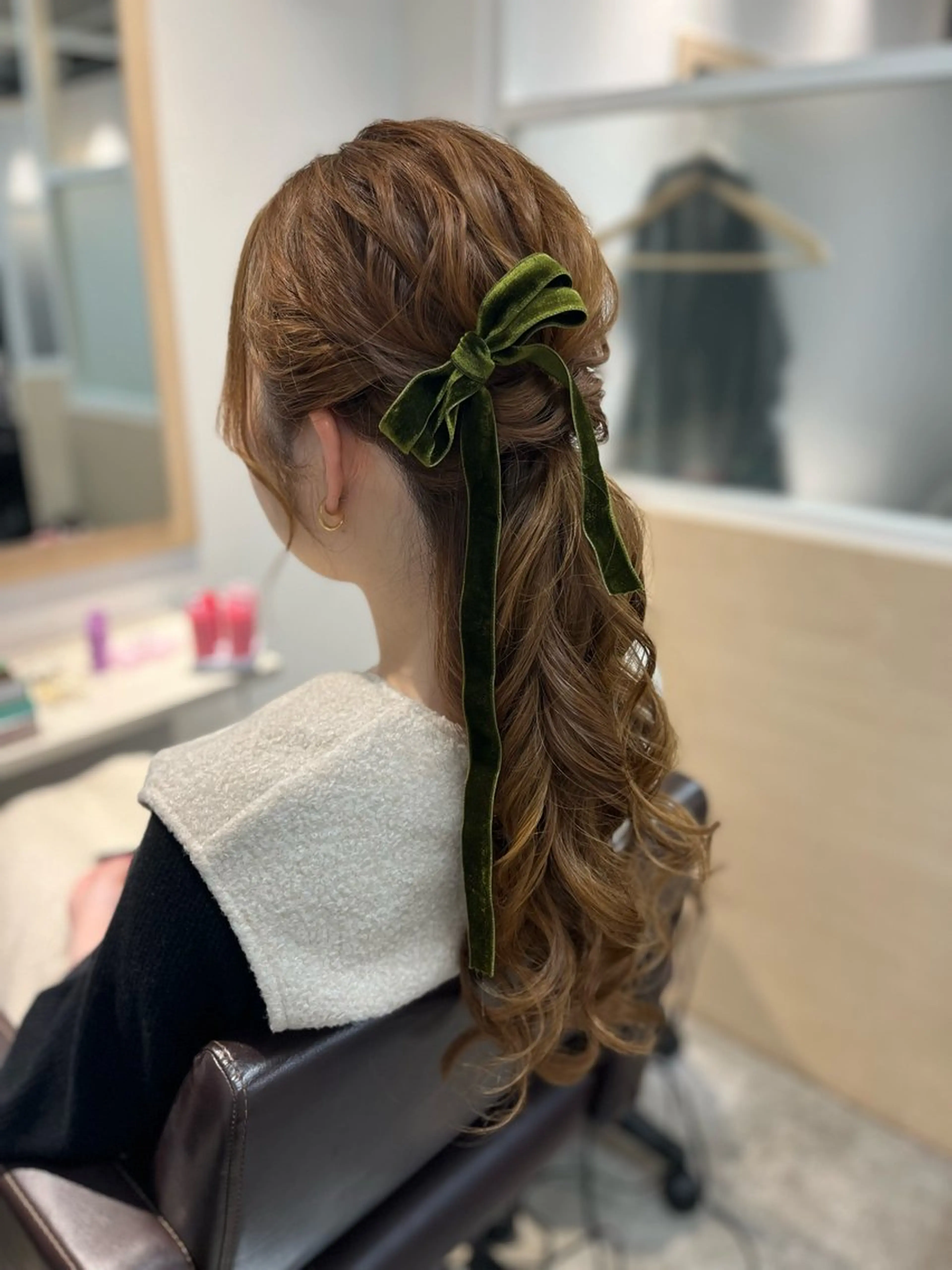 ヘアアレンジ 似合わせヘアメイク 💐オダギリチアキのヘアスタイル