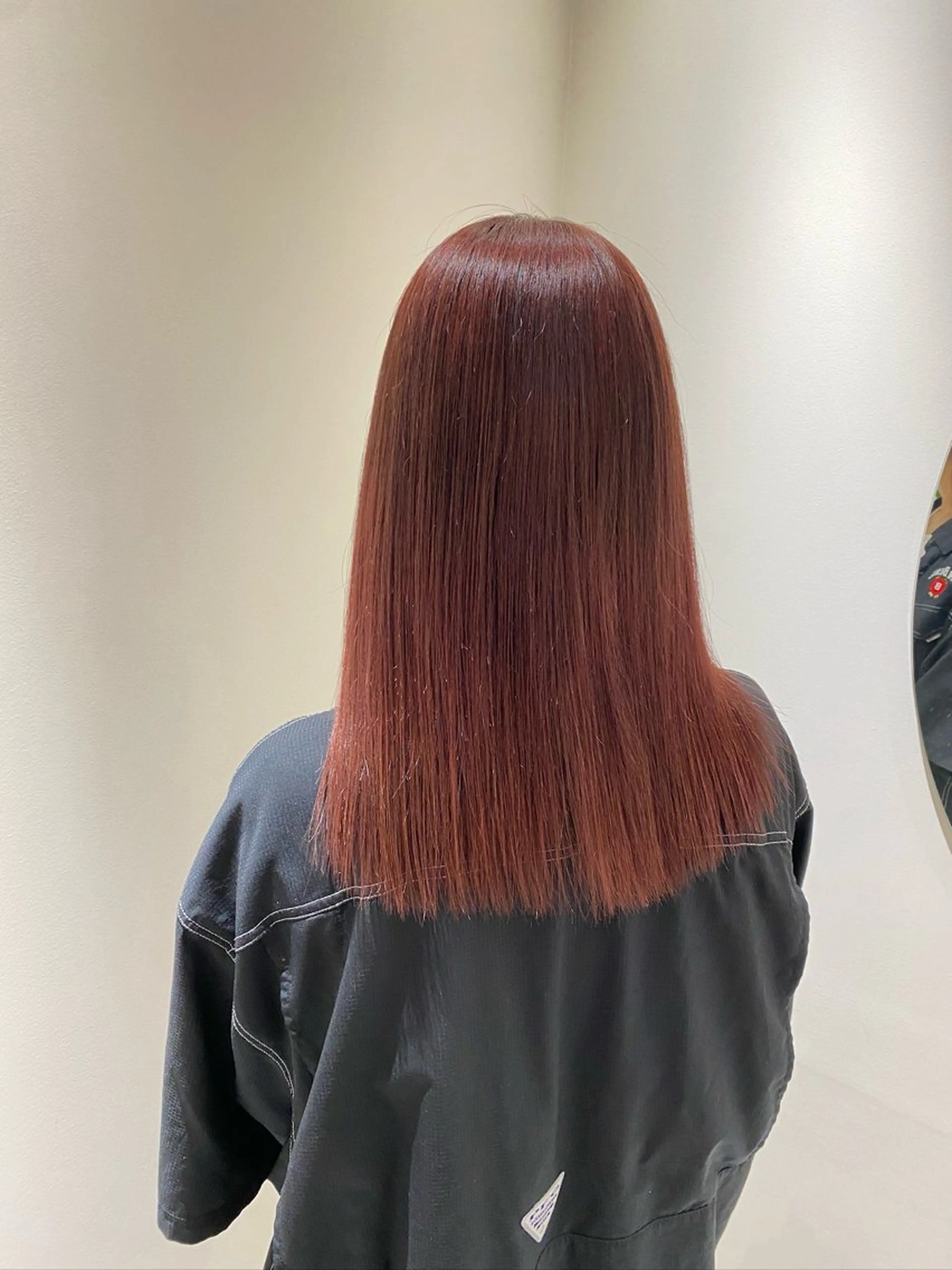 セミロング 韓国ヘア🇰🇷竹本 優希のヘアスタイル