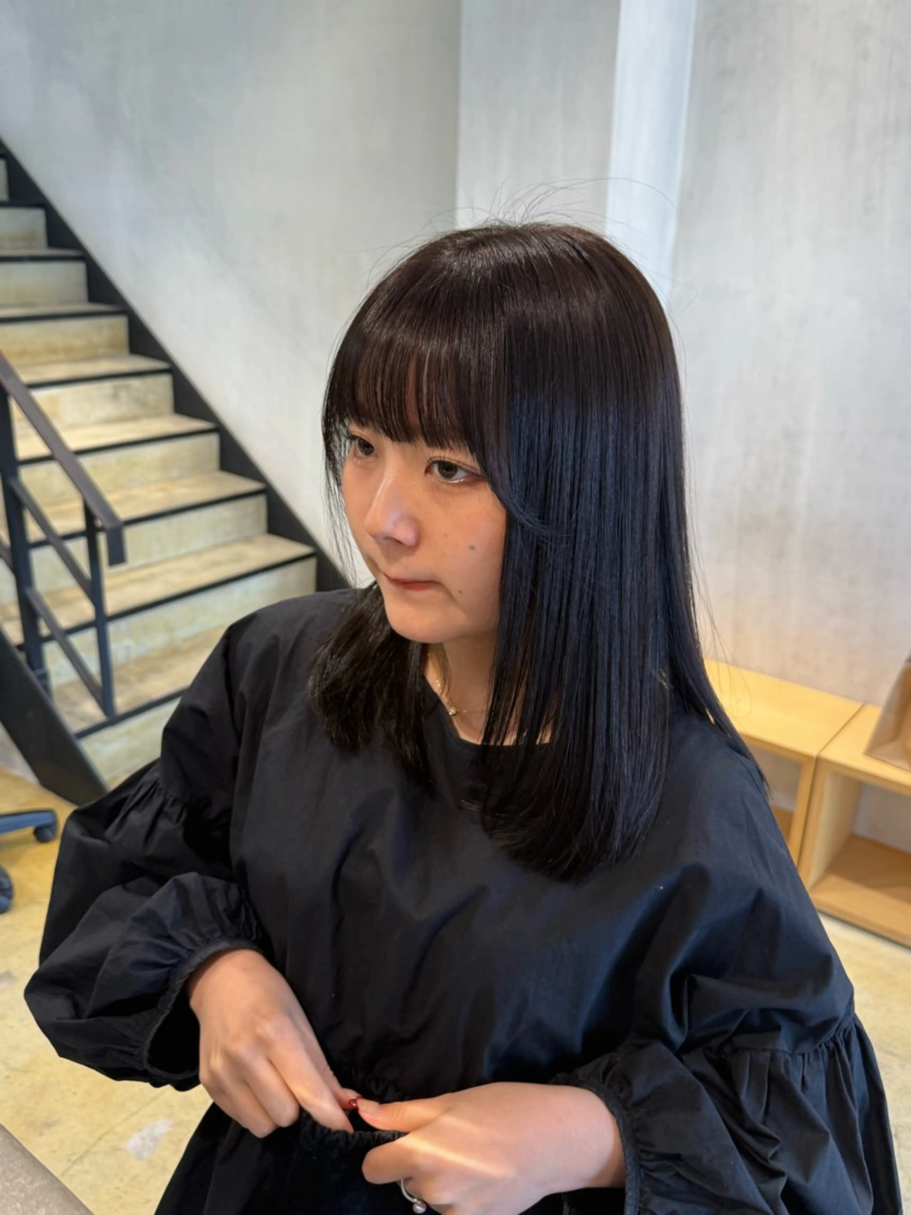 ロング レイヤーカット shuto/ ショートカット/本山のヘアスタイル