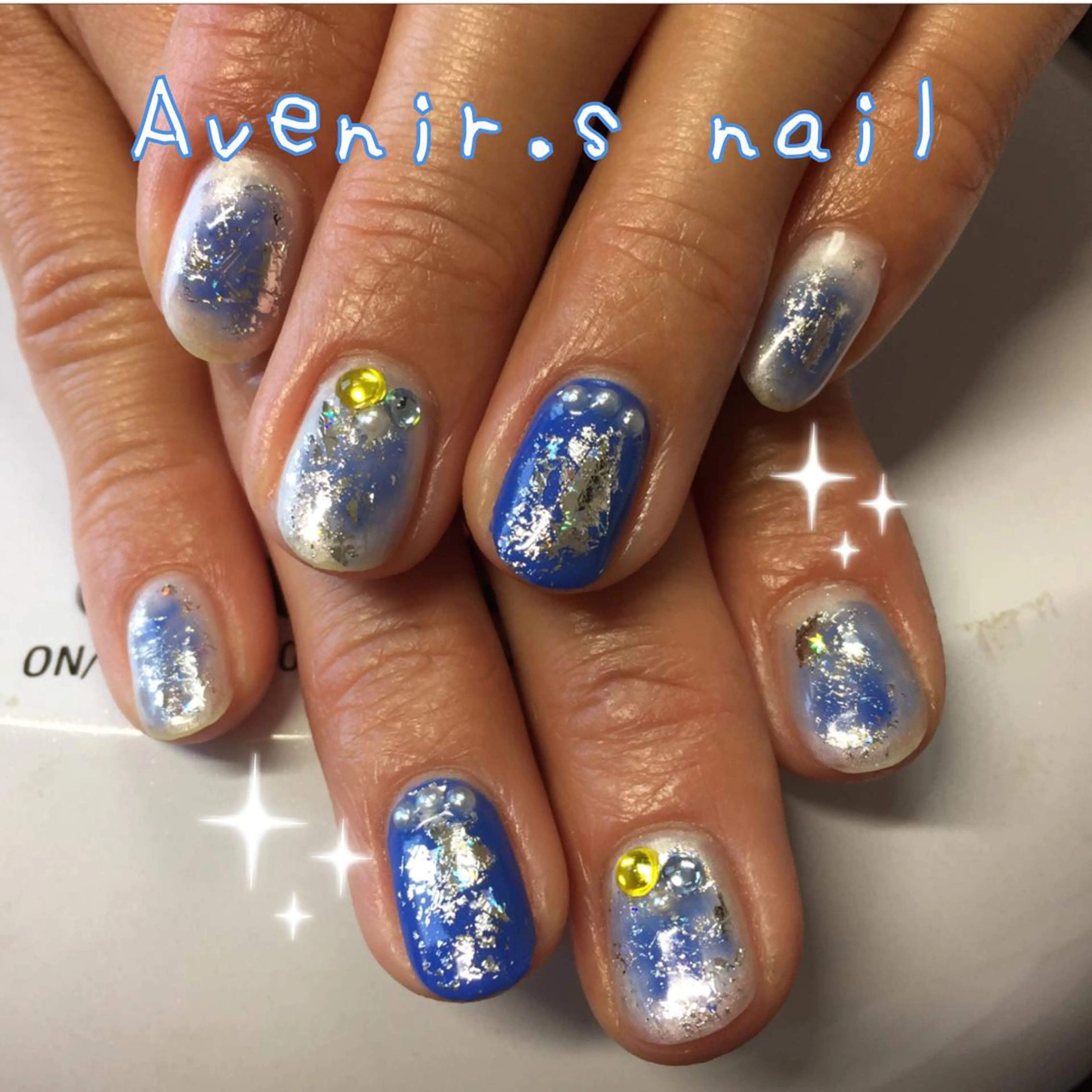 ネイル チークネイル Home Salon Avenir.のネイルデザイン