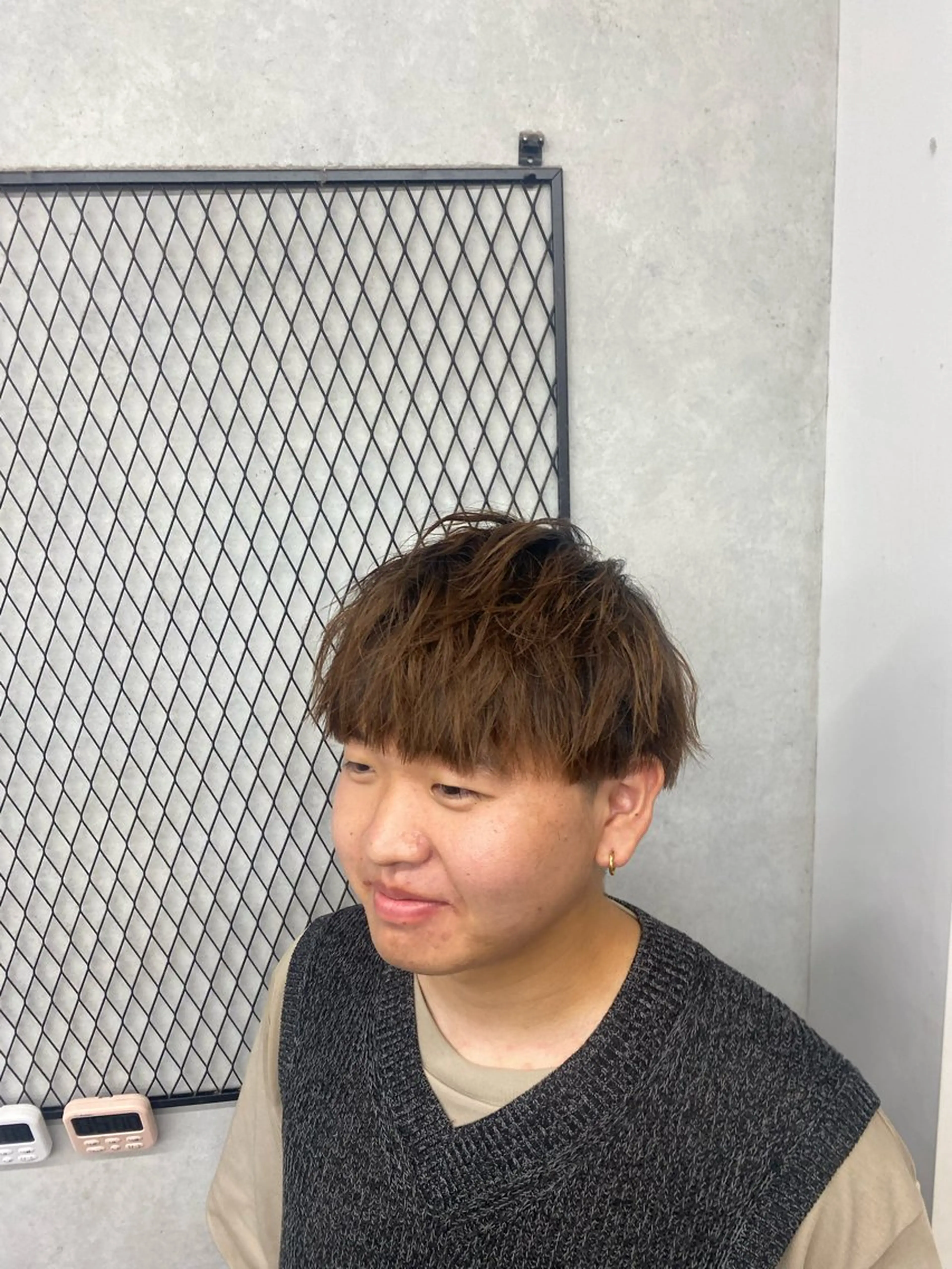 ショート メンズ マッシュ 刈り上げ カット 👑髪質改善/縮毛矯 正/フェード/森田のヘアスタイル