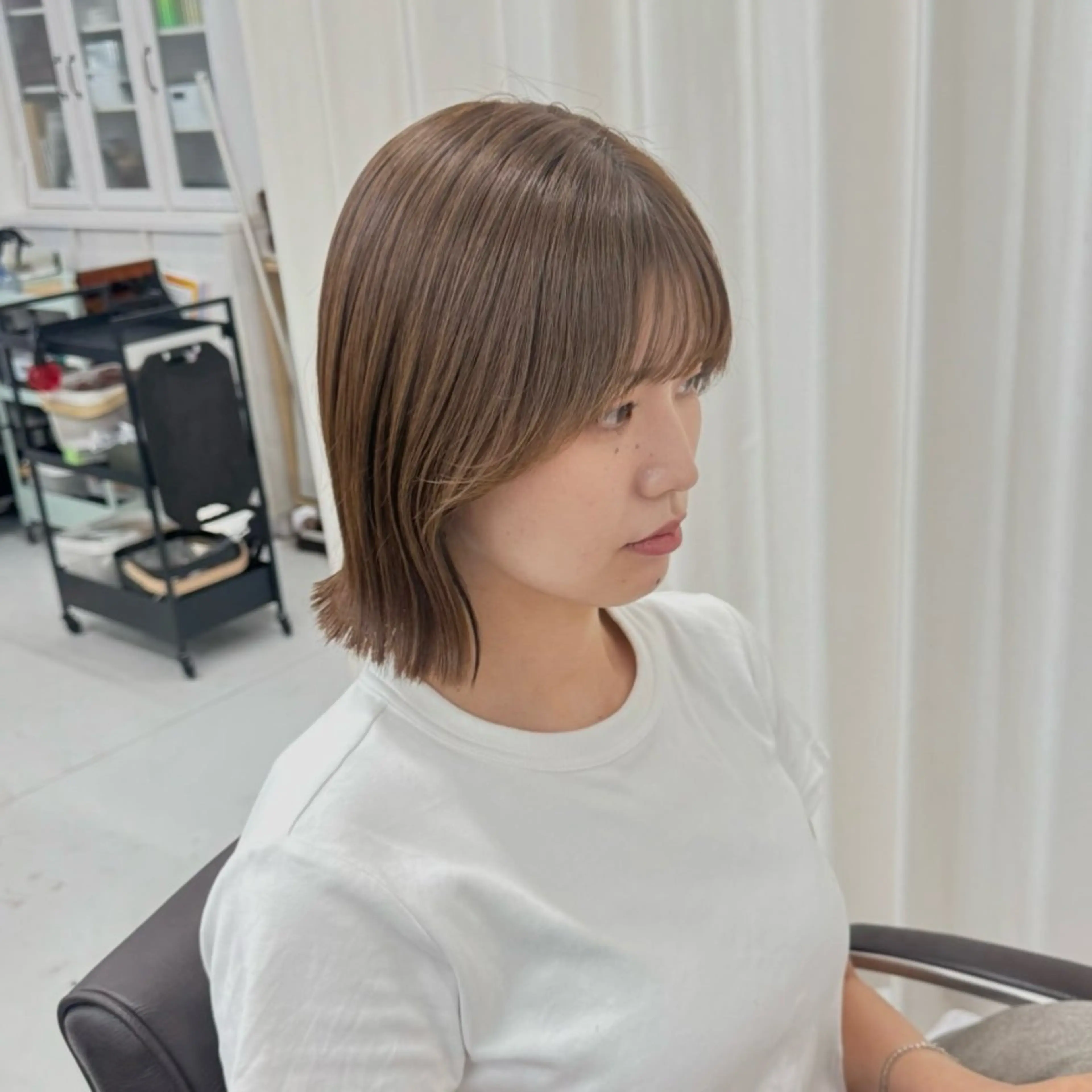 ミディアム 榎本雪来⛄️ メンズカット✂️のヘアスタイル