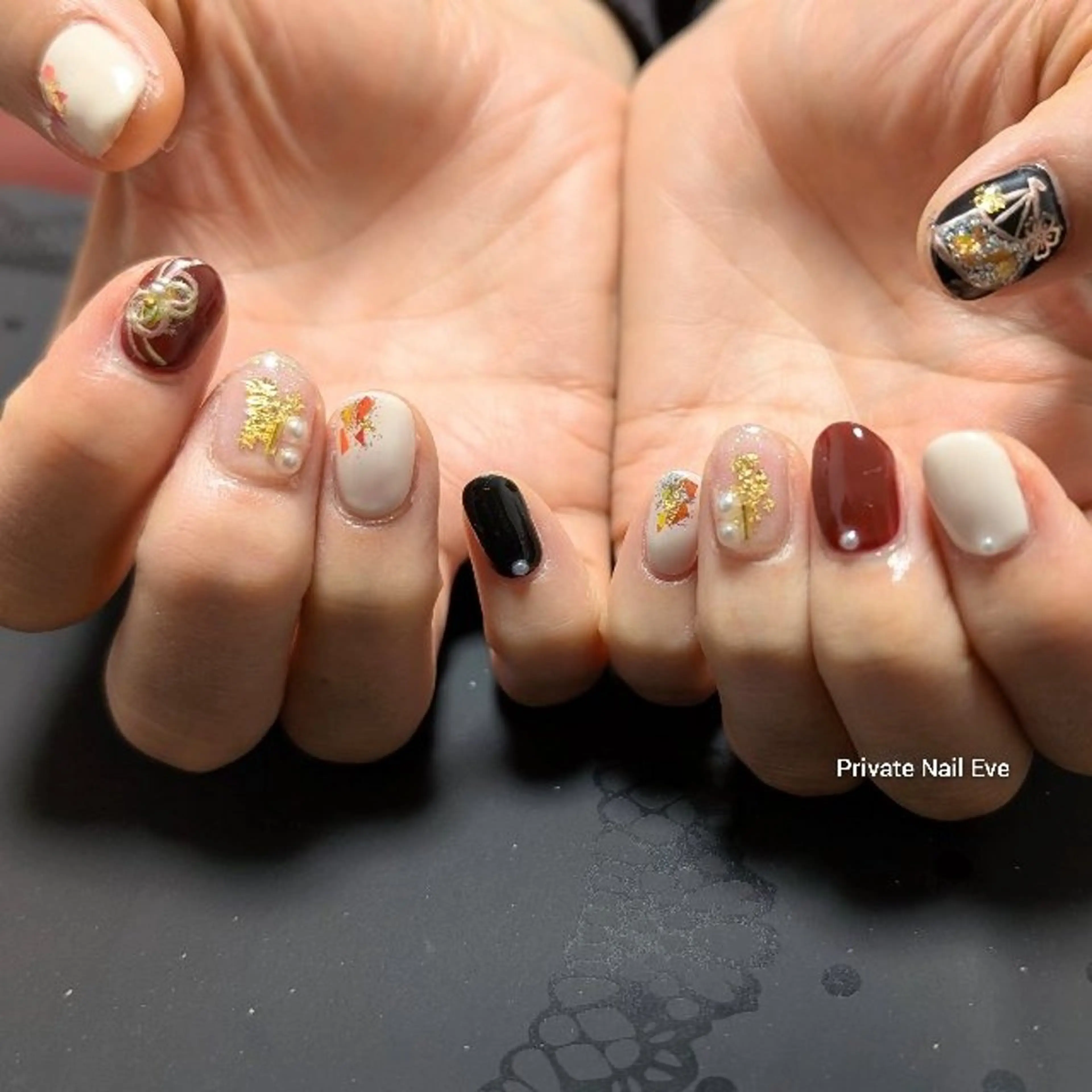 ネイル 成人式 ネイル junkoのネイルデザイン