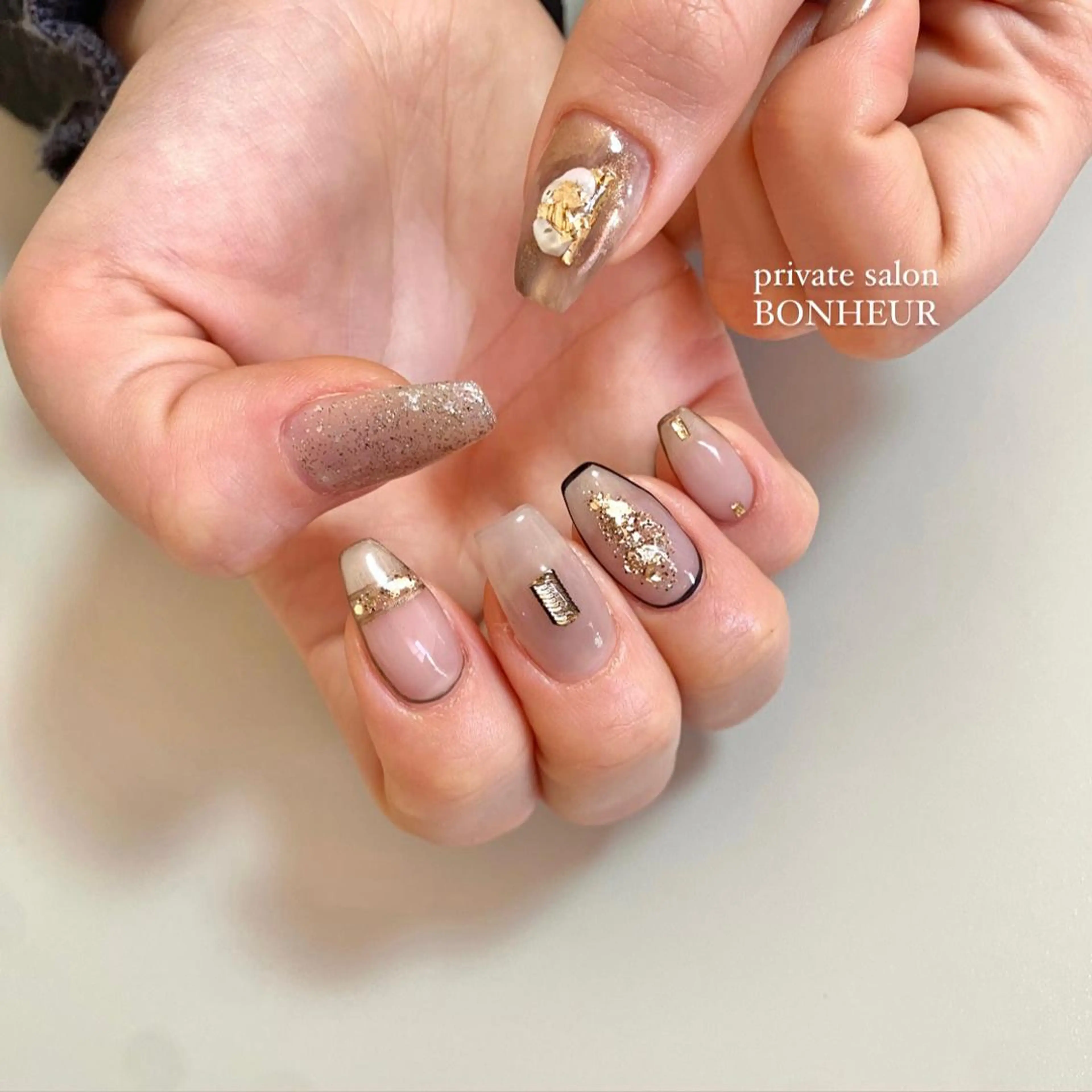 ネイル BONHEUR Annaのネイルデザイン