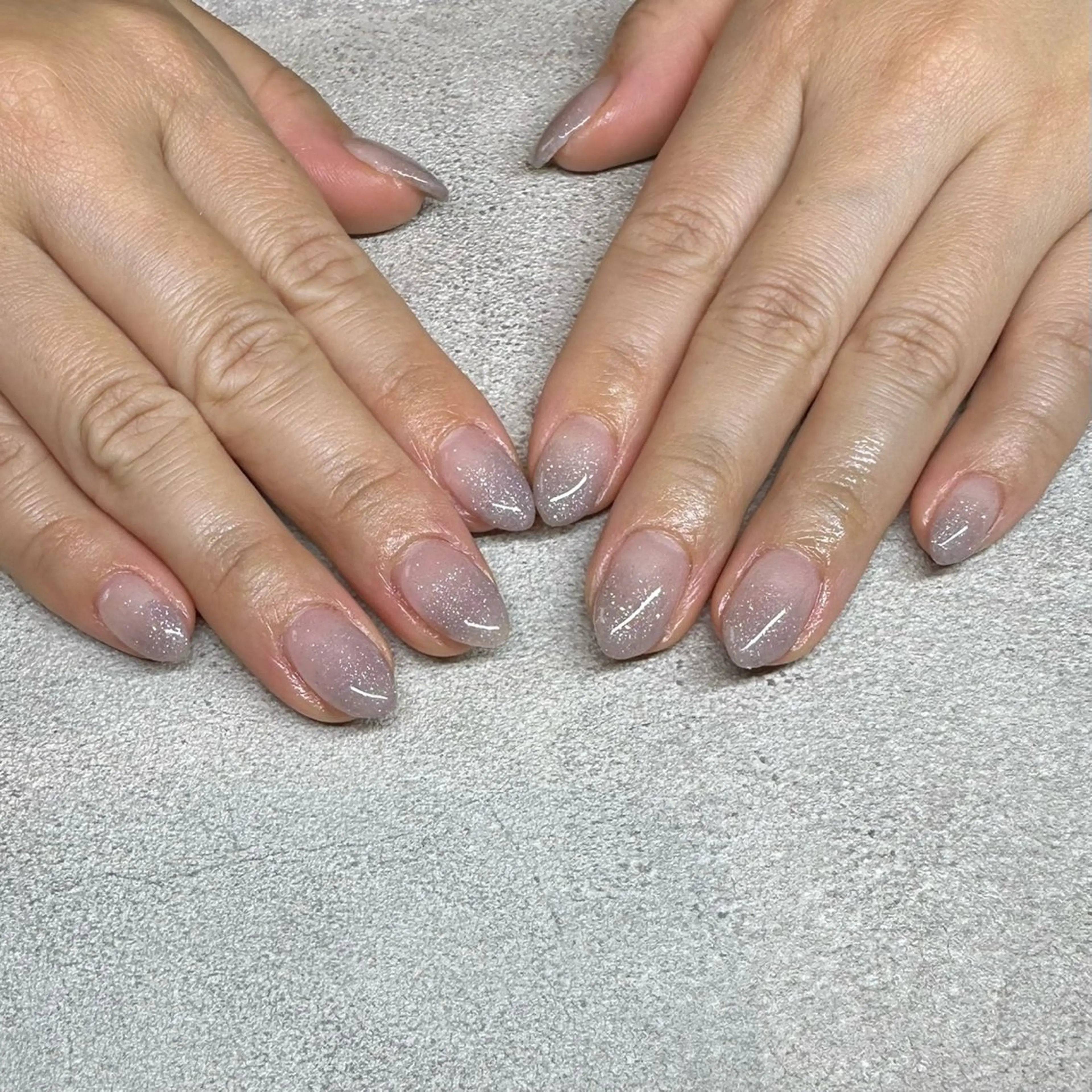 ネイル グラデーション ラメ(グリッター) ラメグラデーション nailsalon Na.のネイルデザイン