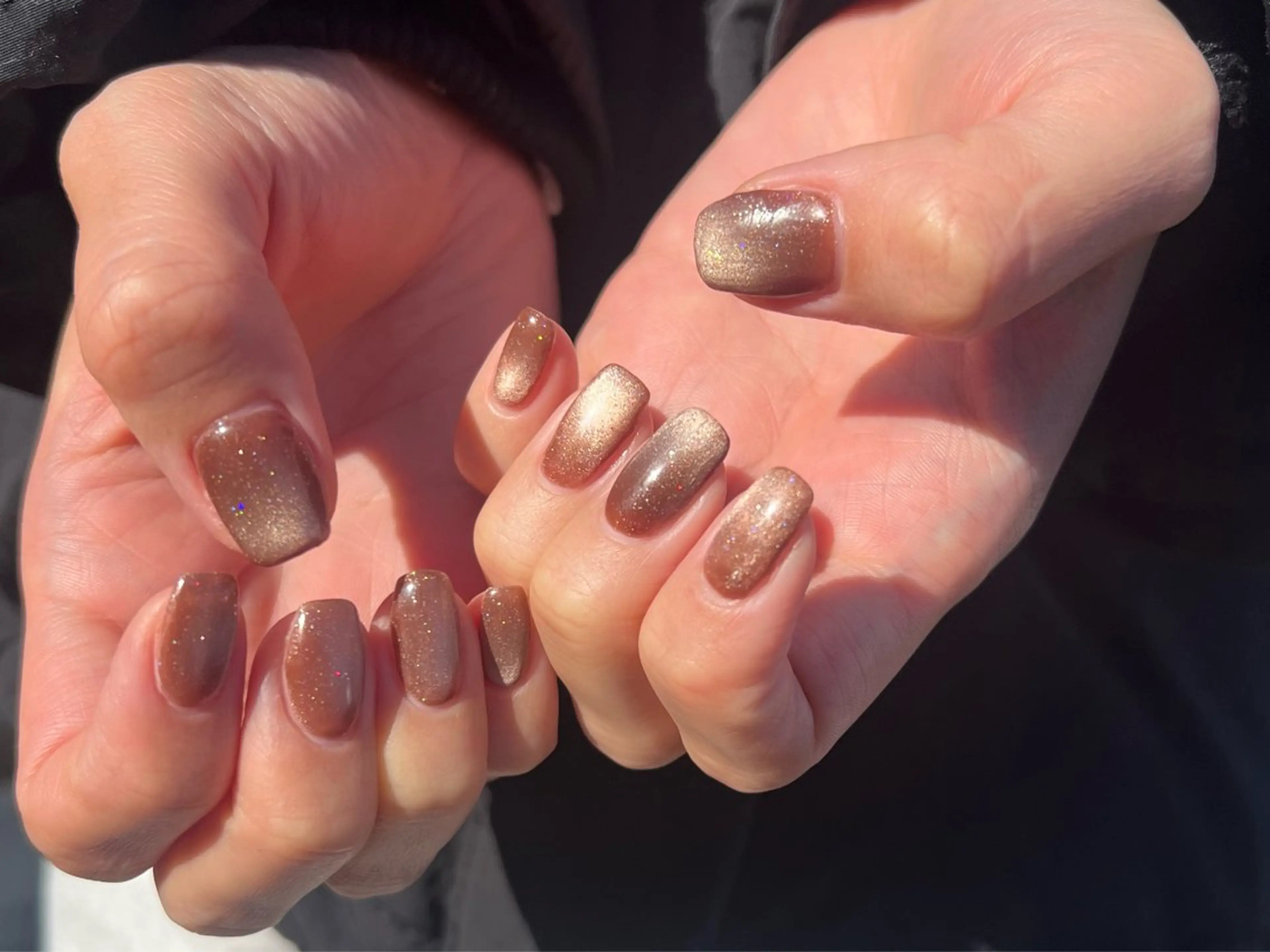 ネイル フラッシュネイル フラッシュマグ マグネットネイル sode shioriのネイルデザイン