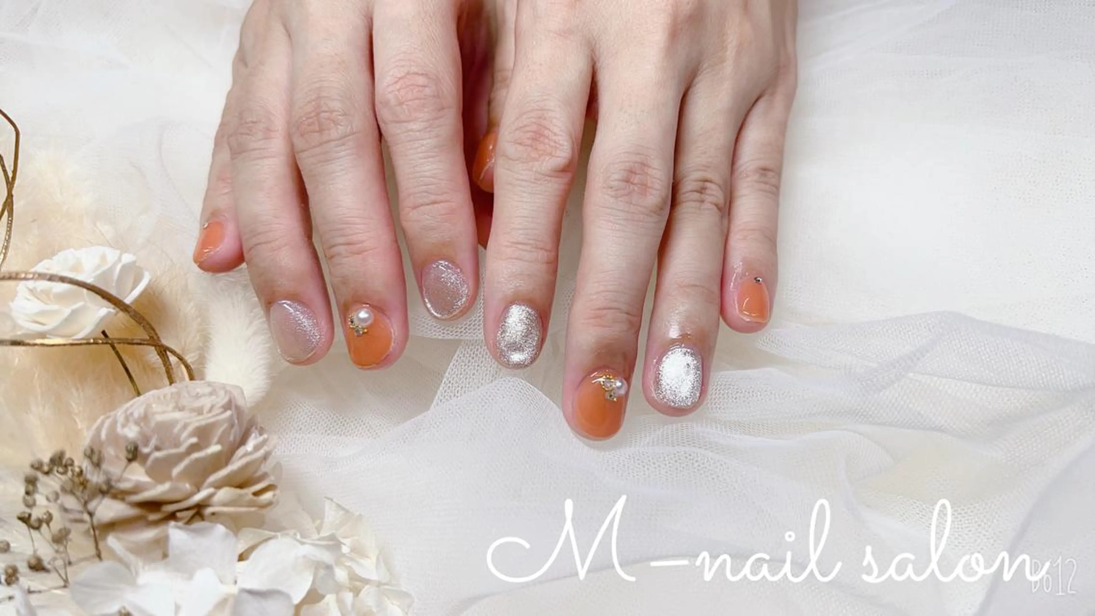 ネイル シンプルネイル M_ nail salonのネイルデザイン