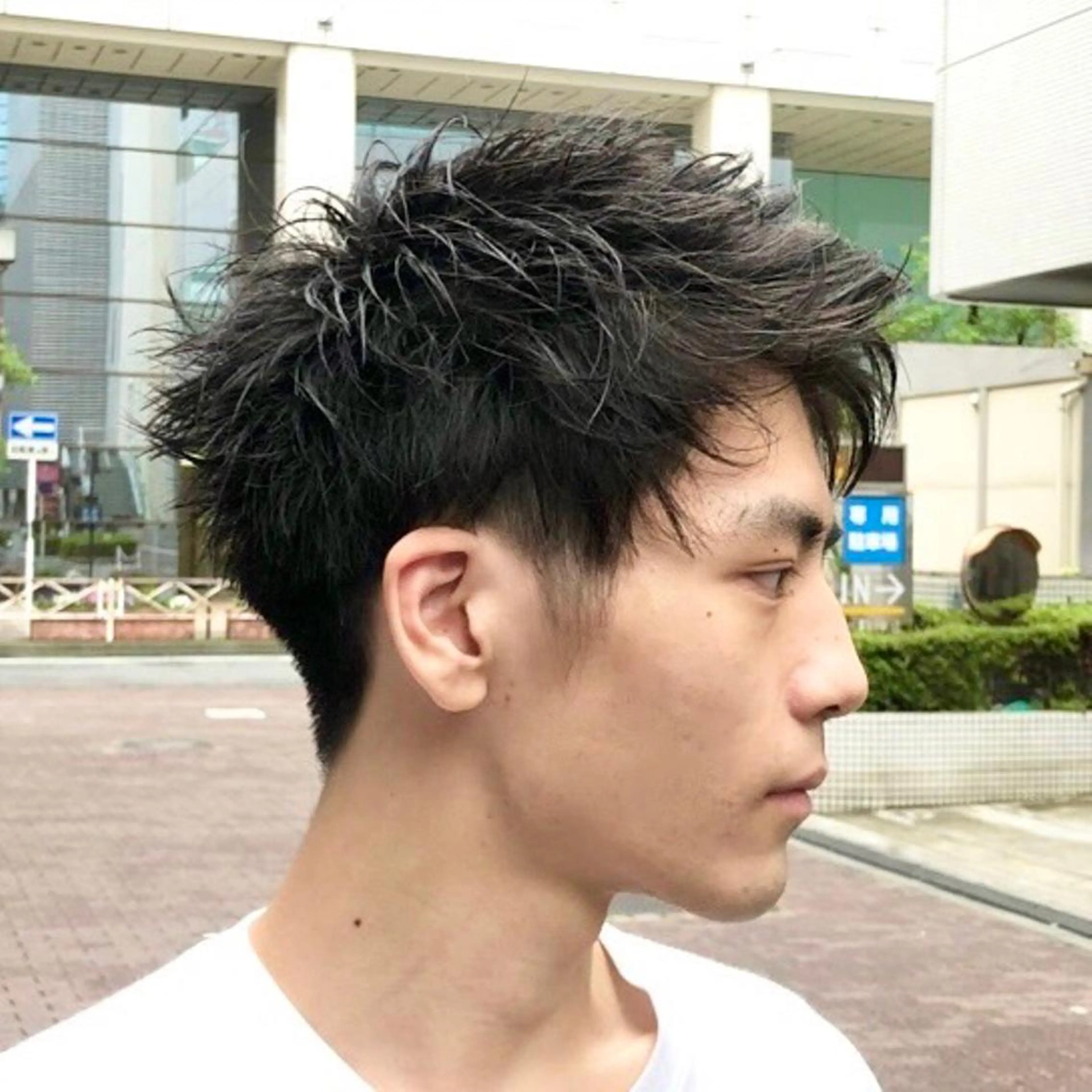 メンズカットの写真