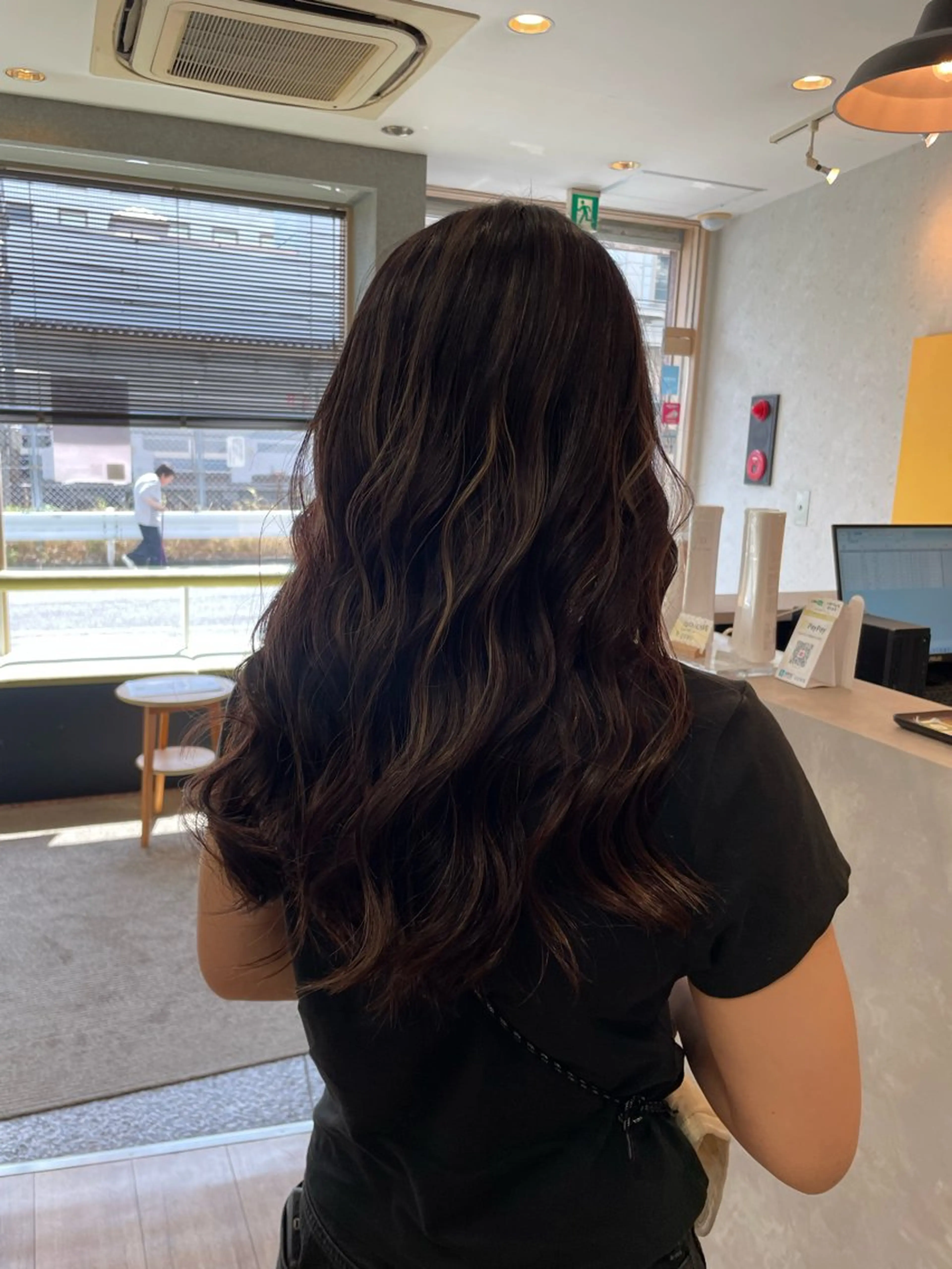 ロング カラー ハイライトカラー ハイライト ヘアカラー 髪質改善/Bloss om🌷高橋沙衣のヘアスタイル