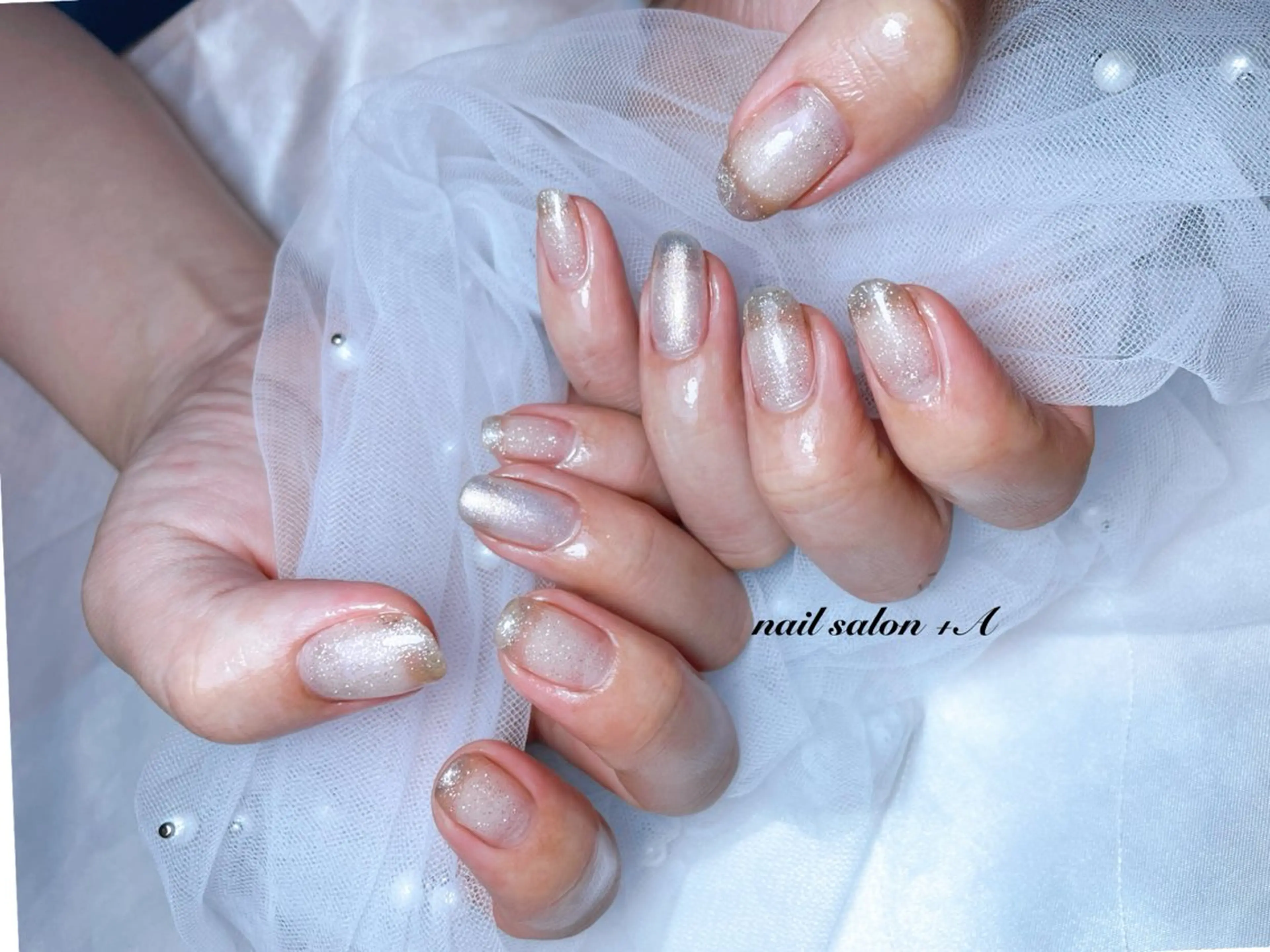 ショート ハンドネイル Nail Salon +Aのネイルデザイン