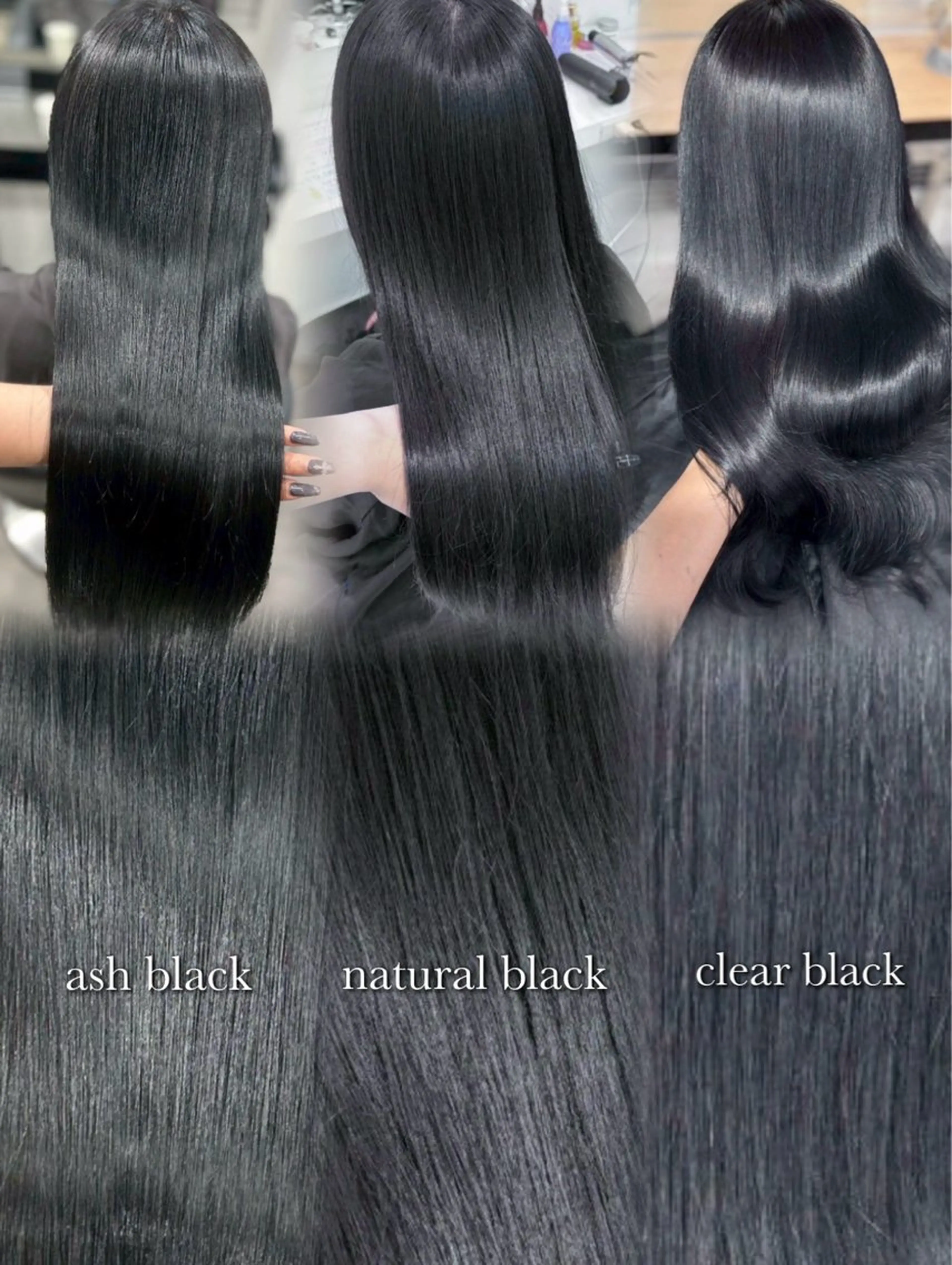 【🩵ミニモ限定🩵】ワンカラー➕モデルのような透明感カラー➕コテ巻き付き‼️の写真