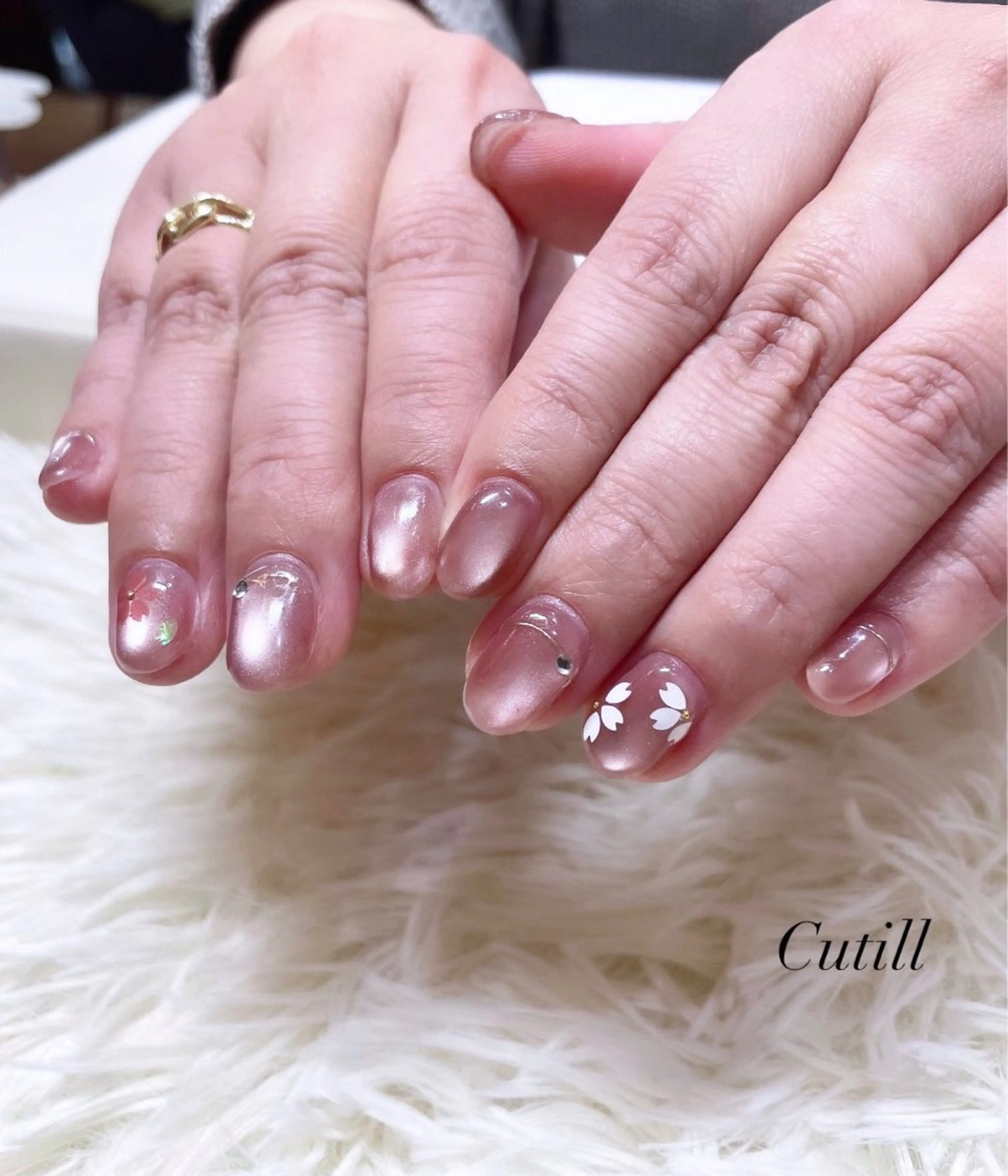 ネイル 春ネイル feel.a ‎もえ‎のネイルデザイン