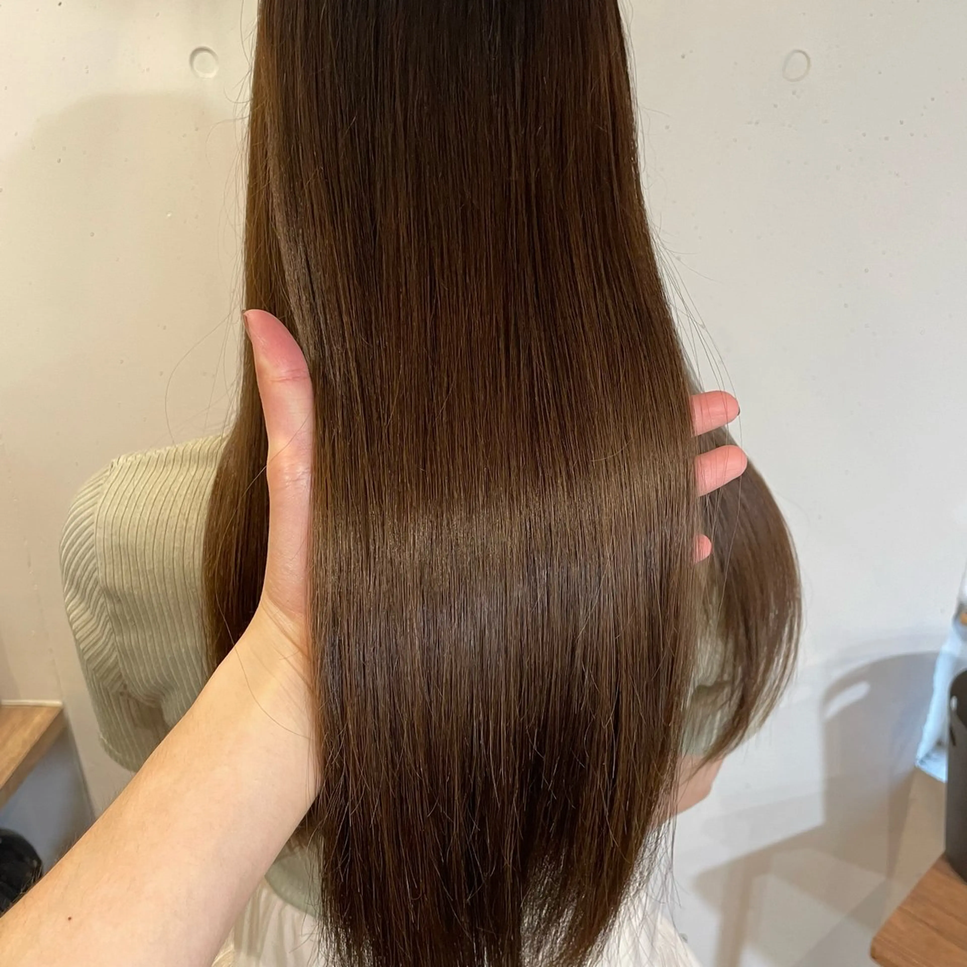 ロング カット 縮毛矯正 トリートメント 【美髪×レイヤー】 コグスリのヘアスタイル