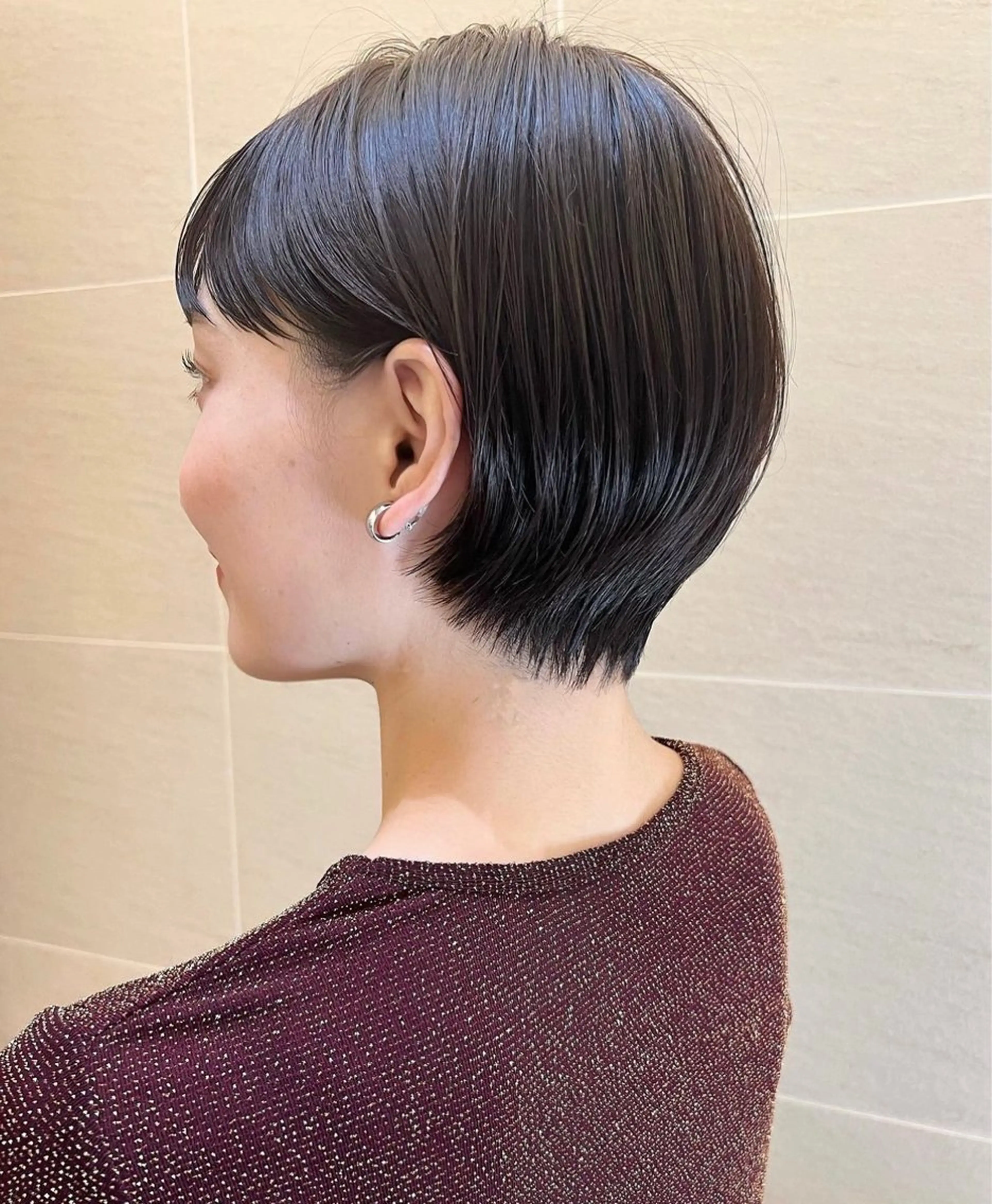 ショート カラー ショートヘア 撮影モデル様募集 直樹のヘアスタイル