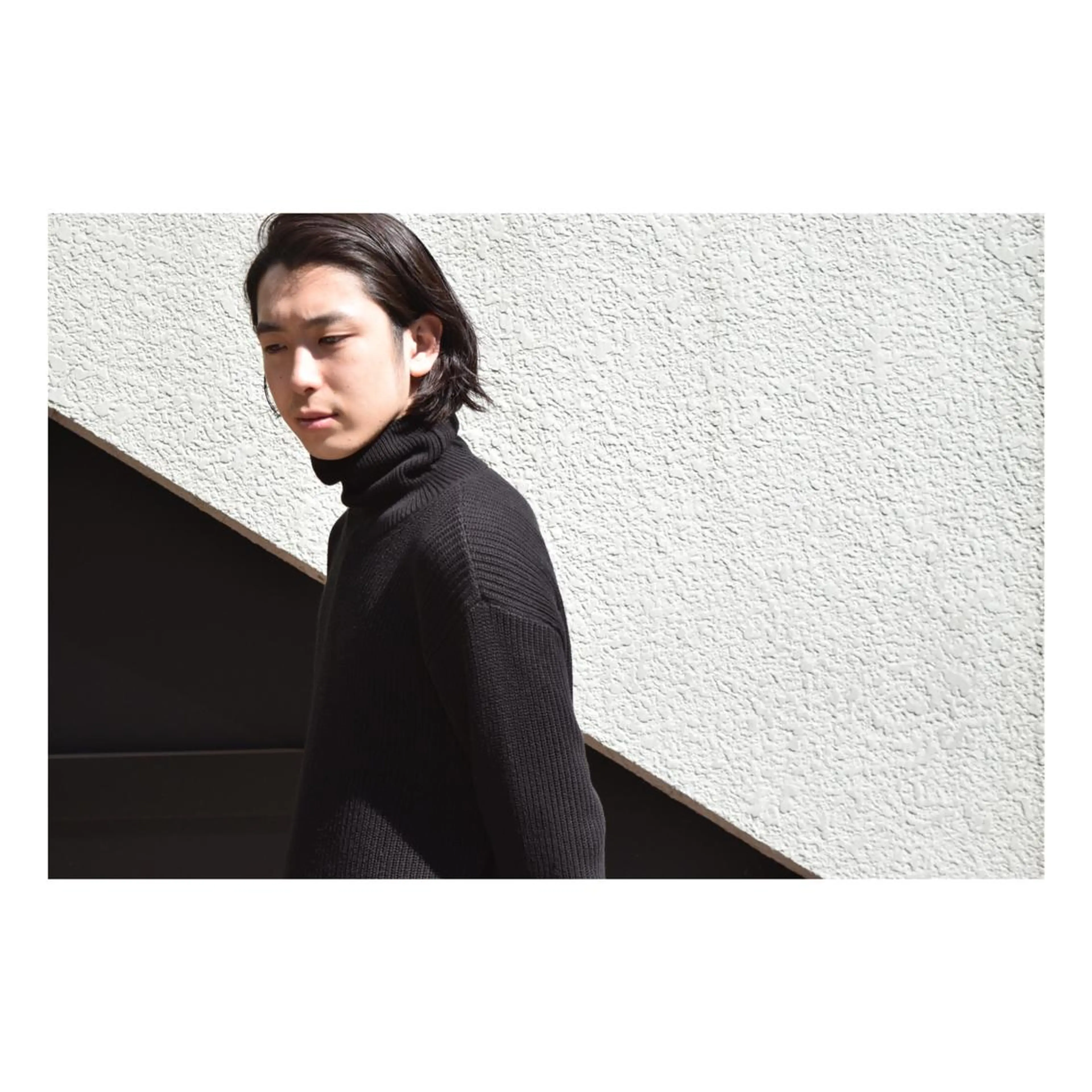 ミディアム メンズ 嶋佐 昌大 シマサマオのヘアスタイル