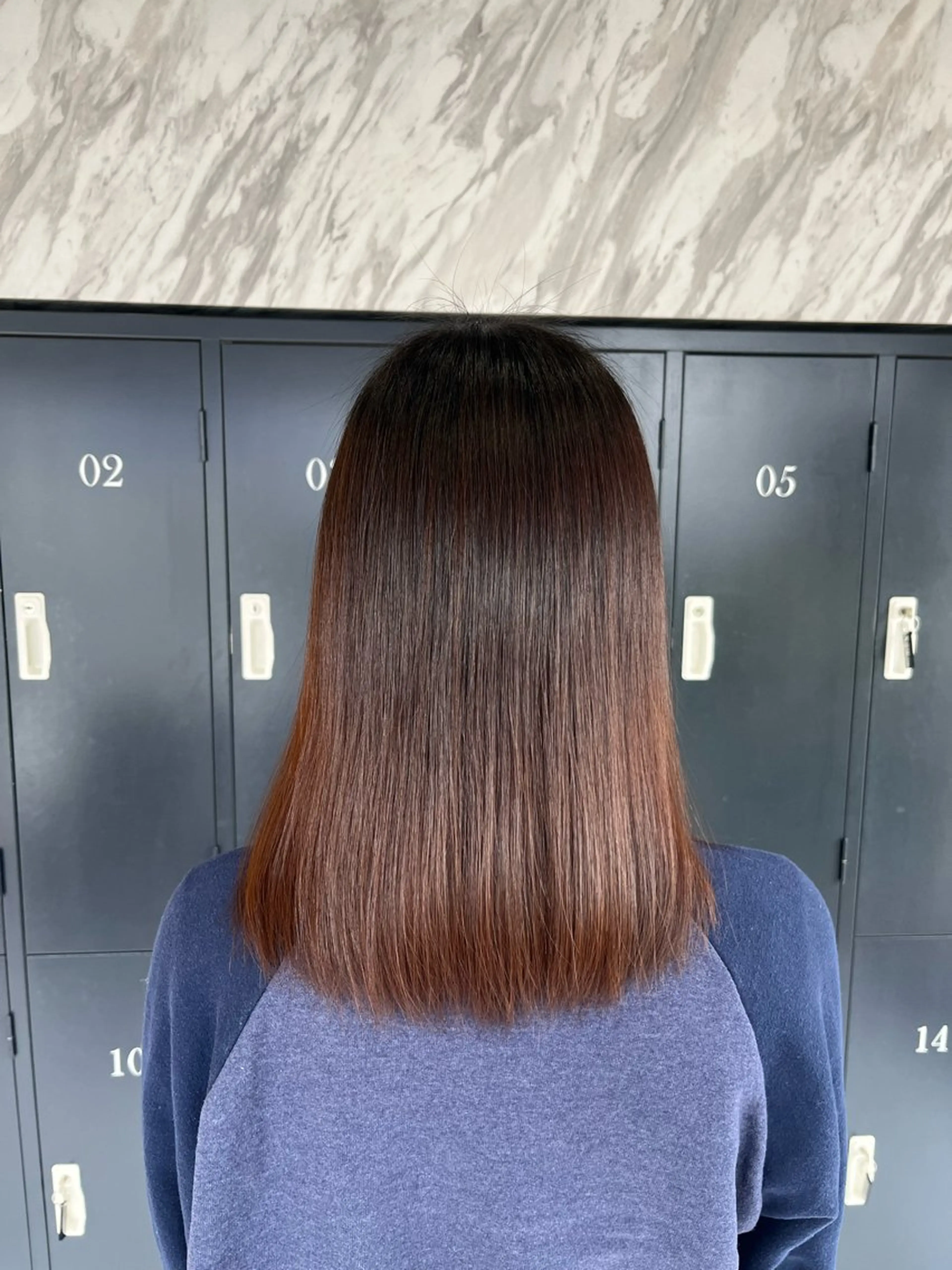 ミディアム トリートメント 荒木 美沙樹のヘアスタイル